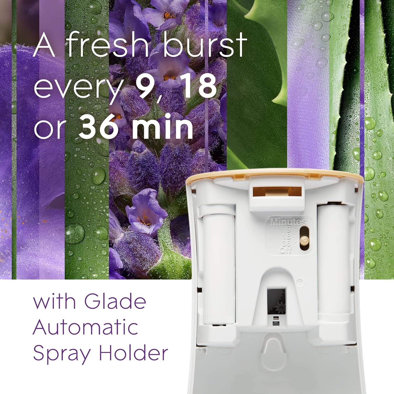 Glade Automatic Spray Air Freshener Refill, Scented Air Freshener for Home and Bathroom, Clean Linen, 6.2 Oz, 3 Count