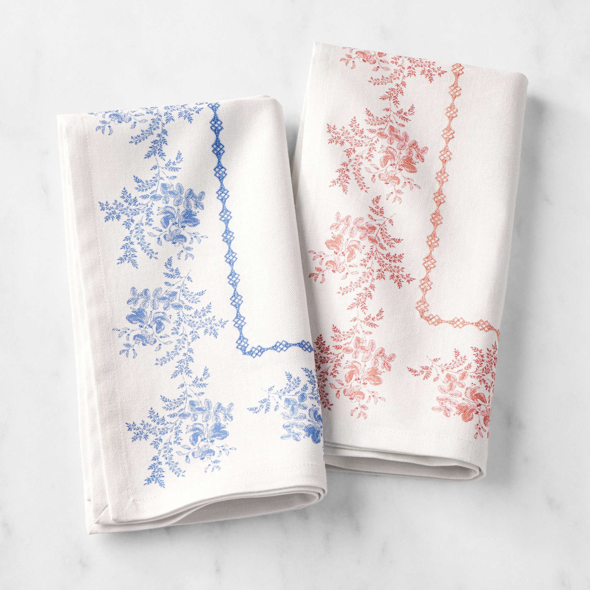 English Floral Napkins, Set of 4