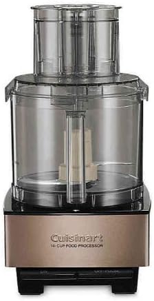 Cuisinart Food Processor 14-Cup Vegetable Chopper for Mincing, Dicing, Shredding, Puree & Kneading Dough, Stainless Steel, DFP-14BCNY