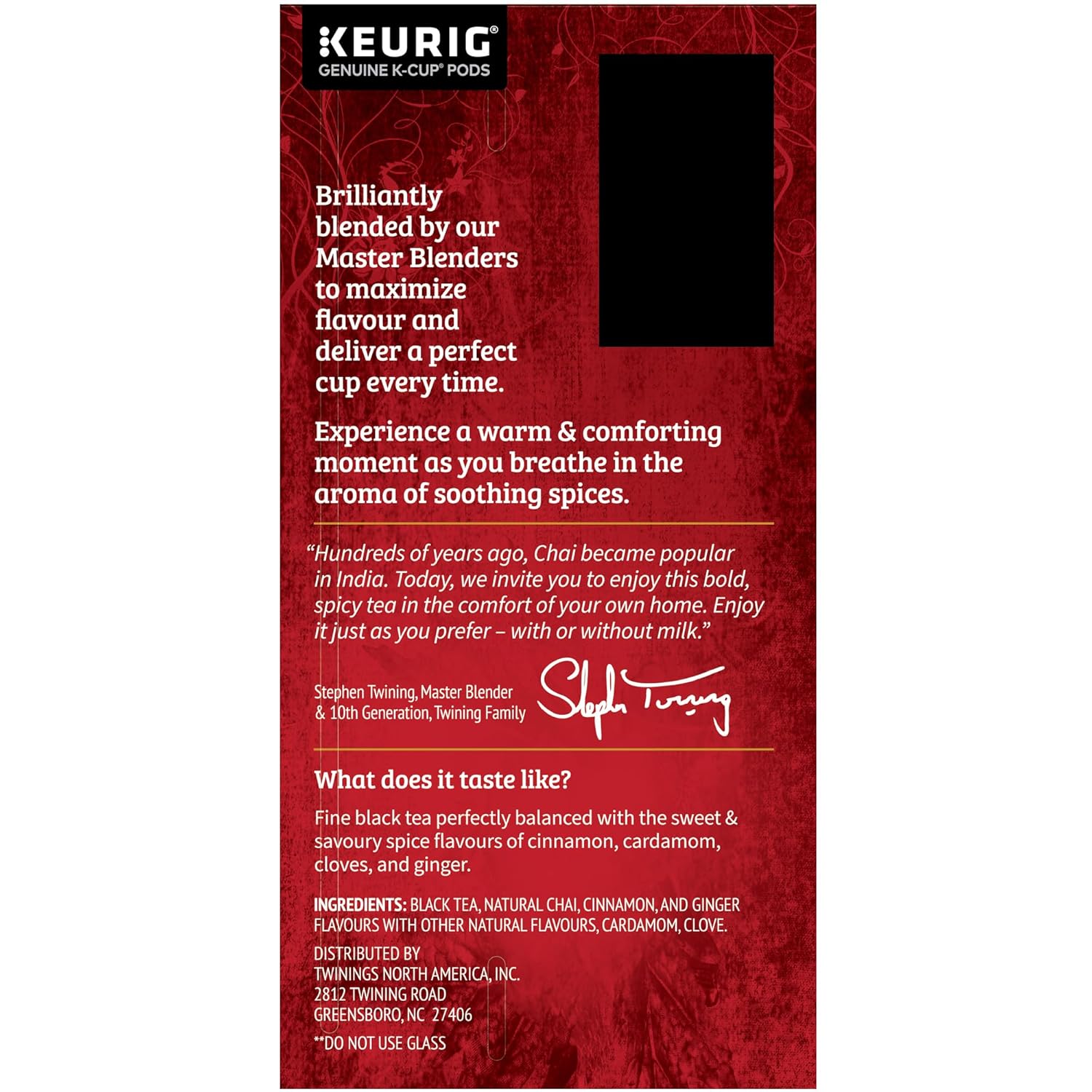 Twinings English Breakfast Black Tea K-Cup Pods for Keurig, 24 Count (Pack of 1), Smooth, Flavourful, Robust, Caffeinated, Enjoy Hot or Iced | Packaging May Vary