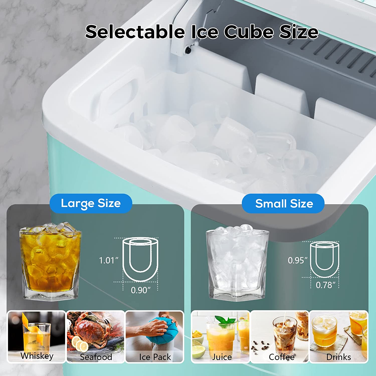 Portable Ice Makers Countertop