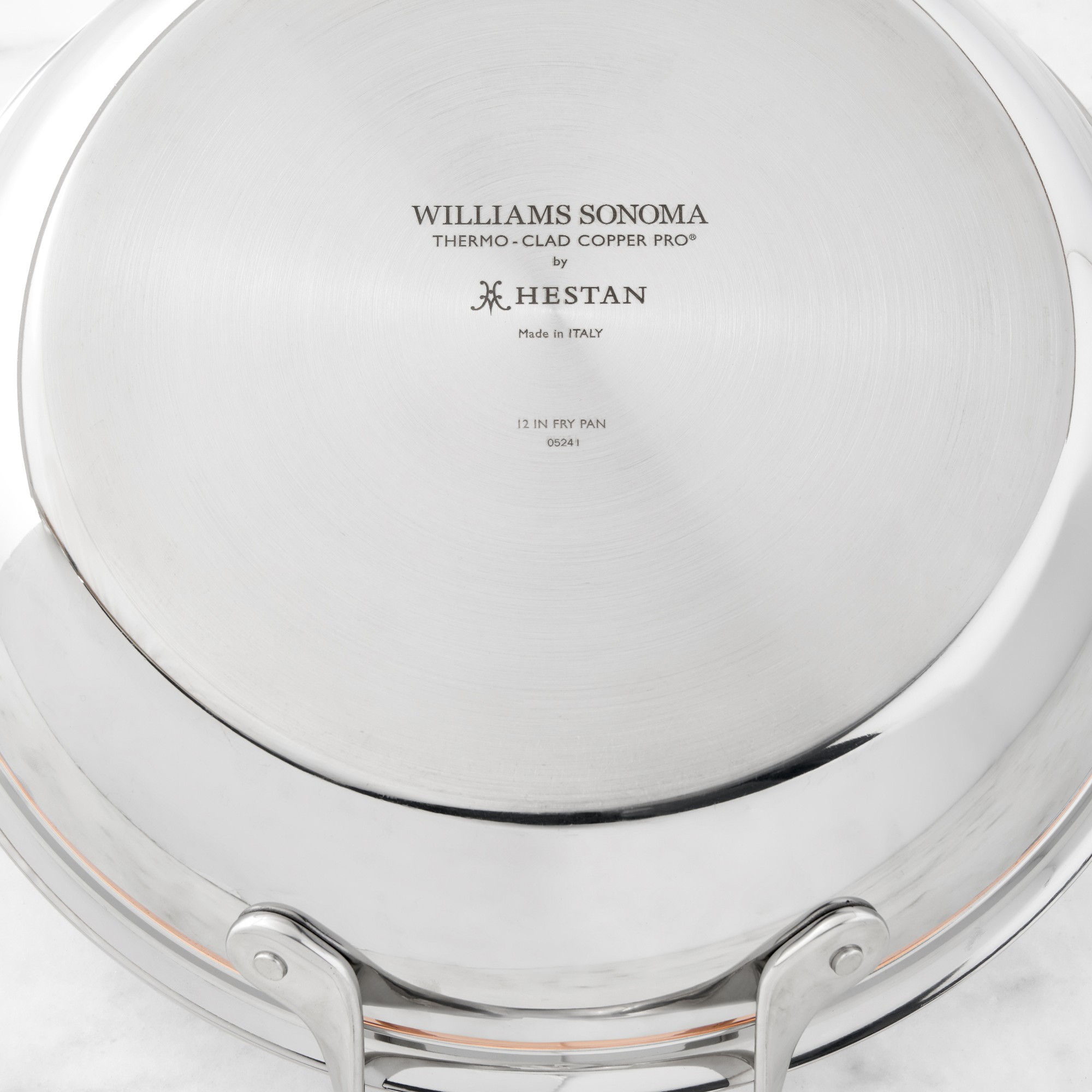 Williams Sonoma Signature Thermo-Clad™ Copper Pro Fry Pan