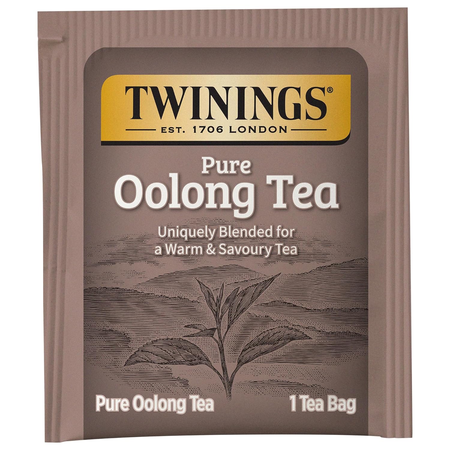 Twinings English Breakfast Black Tea Individually Wrapped Bags, 100 Count (Pack of 1), Smooth, Flavourful, and Robust, Caffeinated, Enjoy Hot or Iced | Packaging May Vary