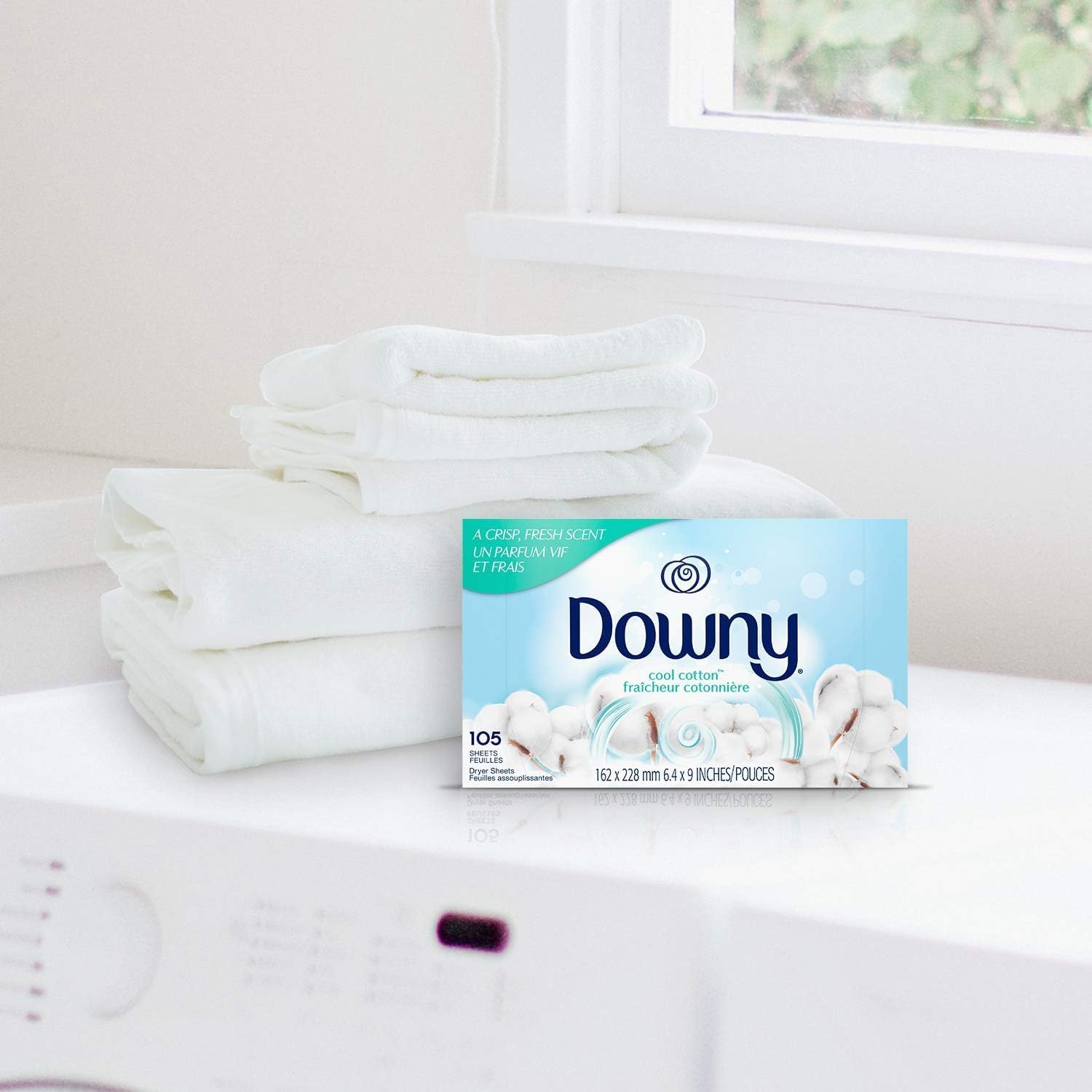 Downy Dryer Sheets Laundry Fabric Softener, April Fresh, 240 count