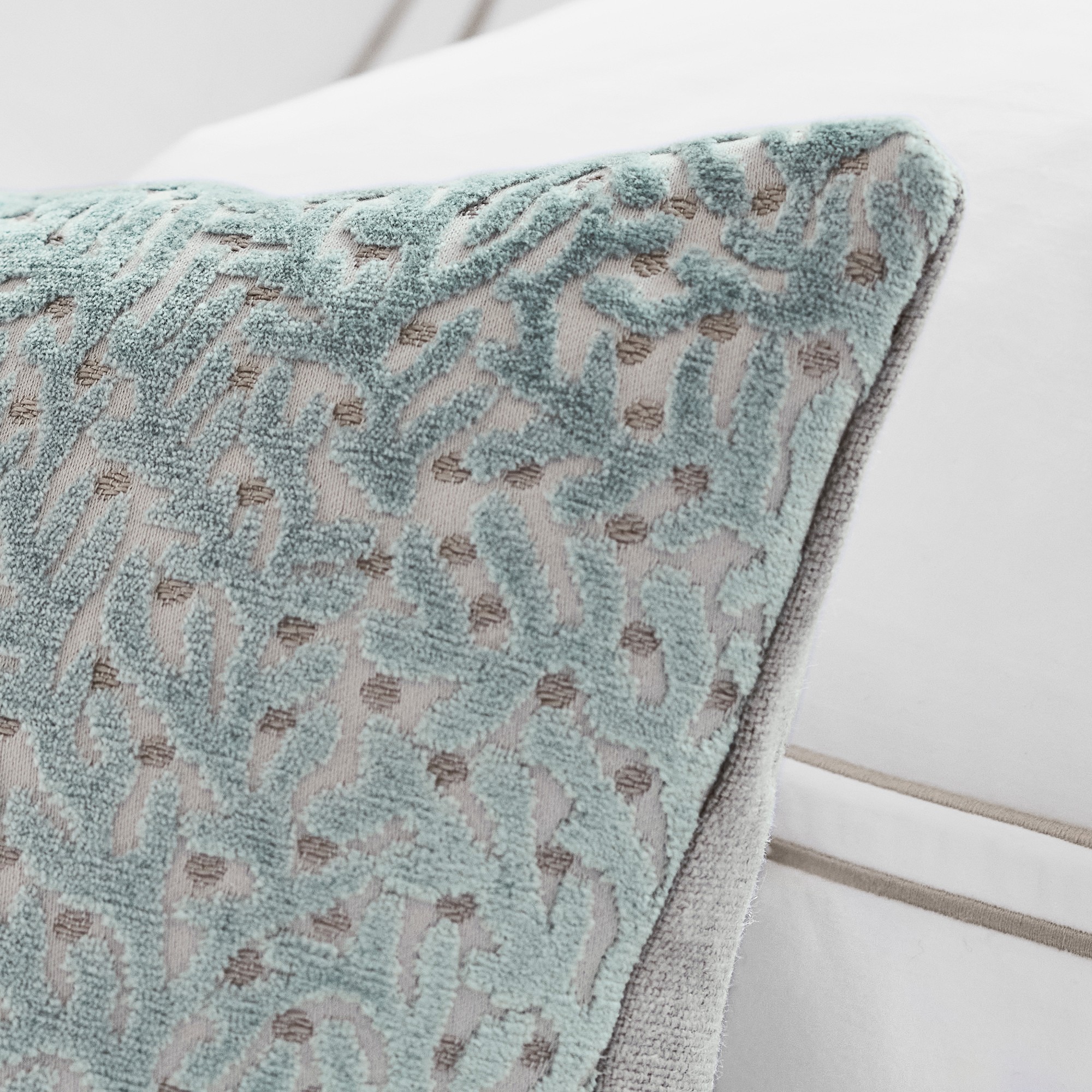 Scalamandré Corralina Velvet Pillow Cover