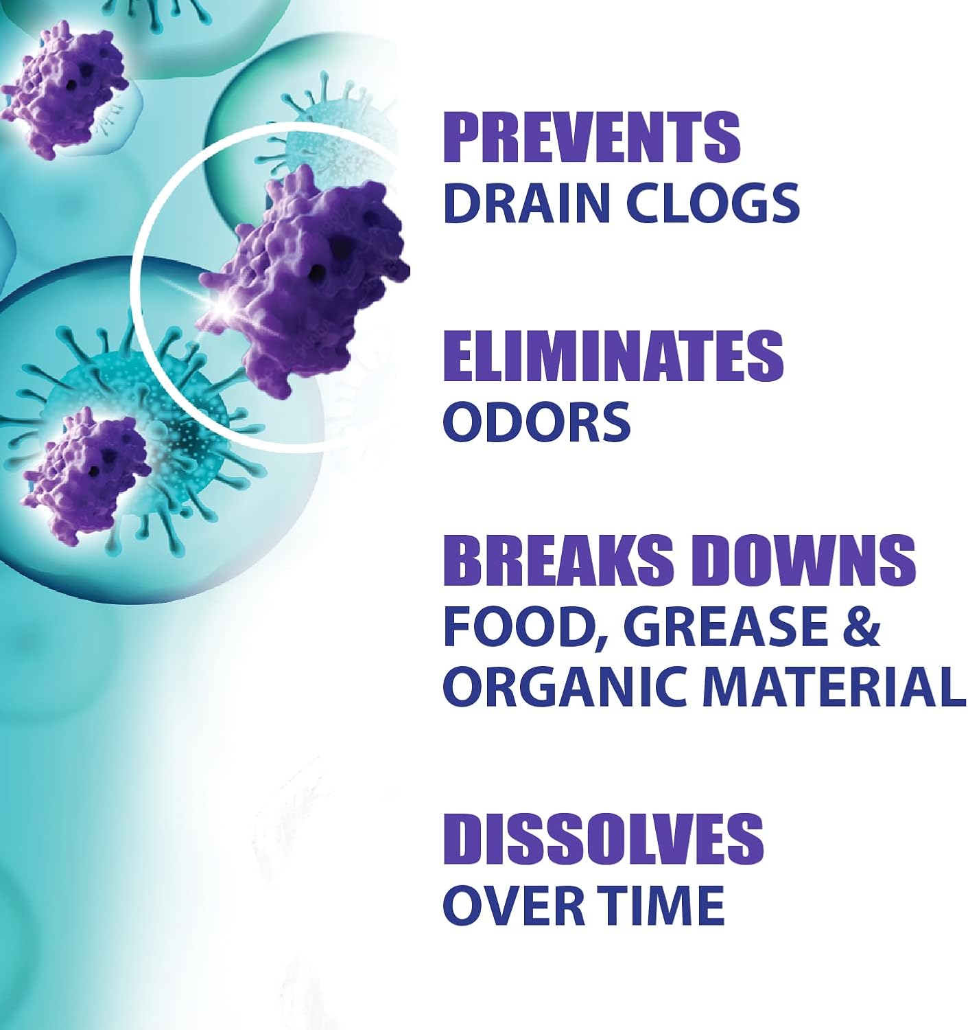 SANI 360° Sani Sticks Drain Cleaner and Deodorizer, Enzyme Pipe Cleaners, Eliminate Odors, Prevent Clogged Drains, Safe for Sinks, Bathtub Drains, Septic Tanks, 24 Count, Lemon Scent