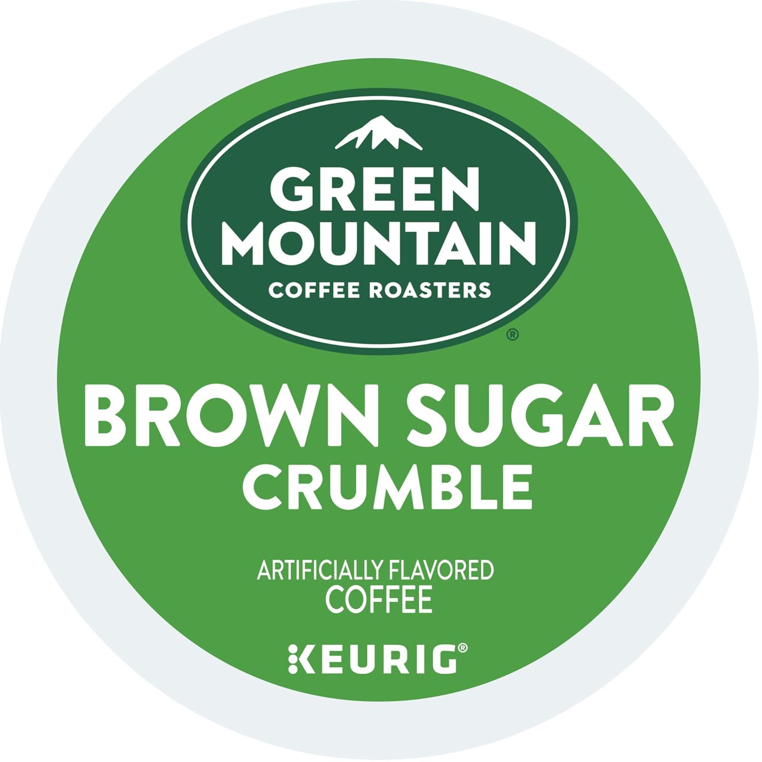 Green Mountain Coffee Roasters Caramel Vanilla Cream Keurig Single-Serve K-Cup pods, Light Roast Coffee, 72 Count (6 Packs of 12)
