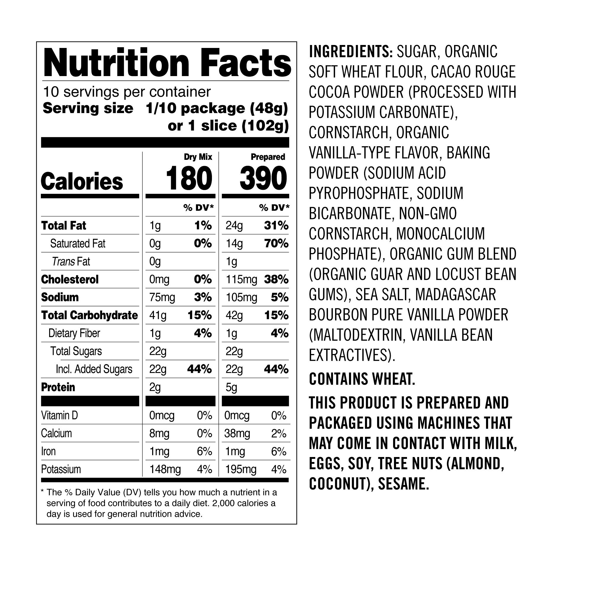 Williams Sonoma Quick Bread Mix, Chocolate Marble