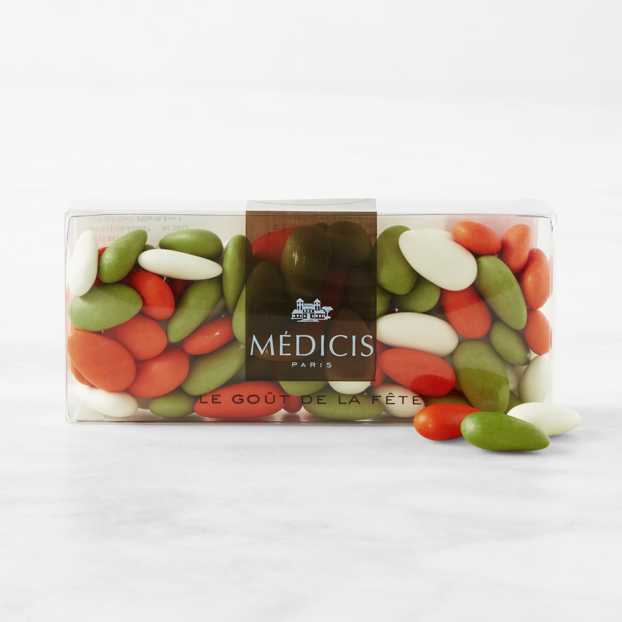 Médicis White, Green, & Orange Almonds