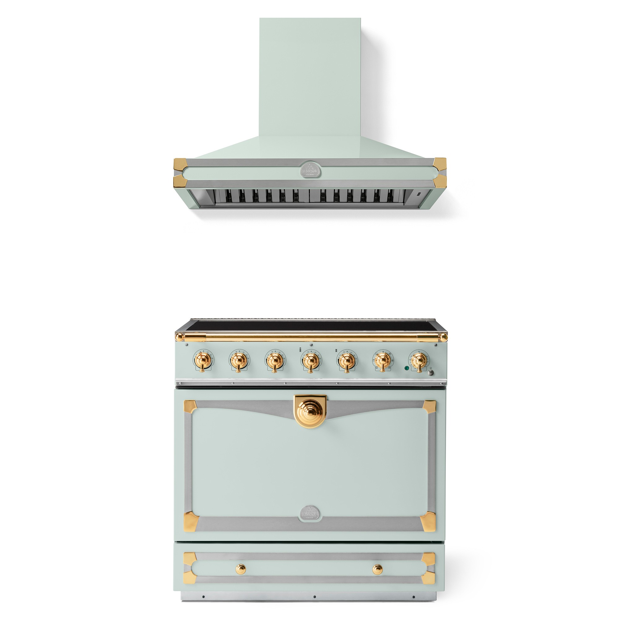 La Cornue CornuFé 90 Albertine Induction Range & Hood