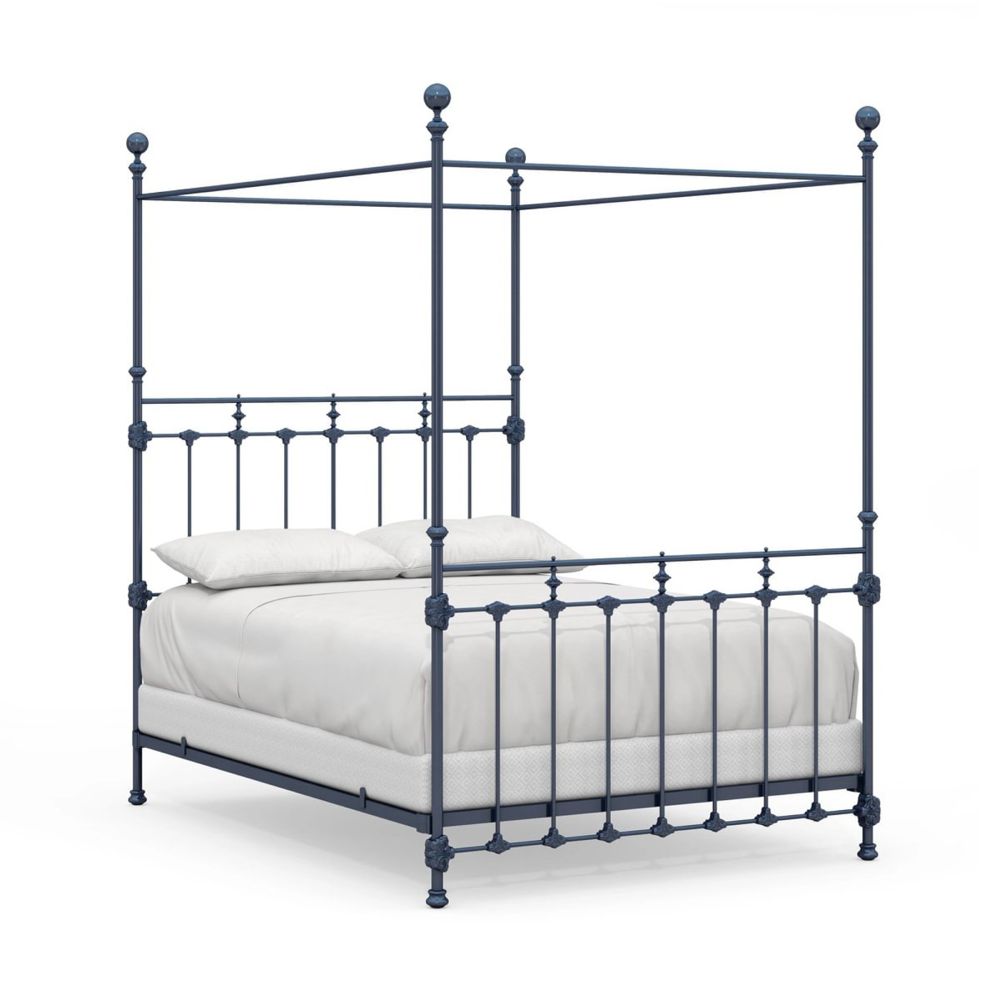 Edinburgh Canopy Iron Bed