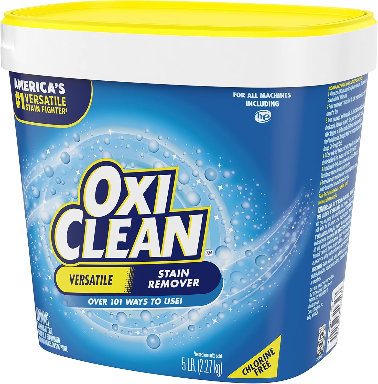 OxiClean Versatile Stain Remover Powder, 5 lb