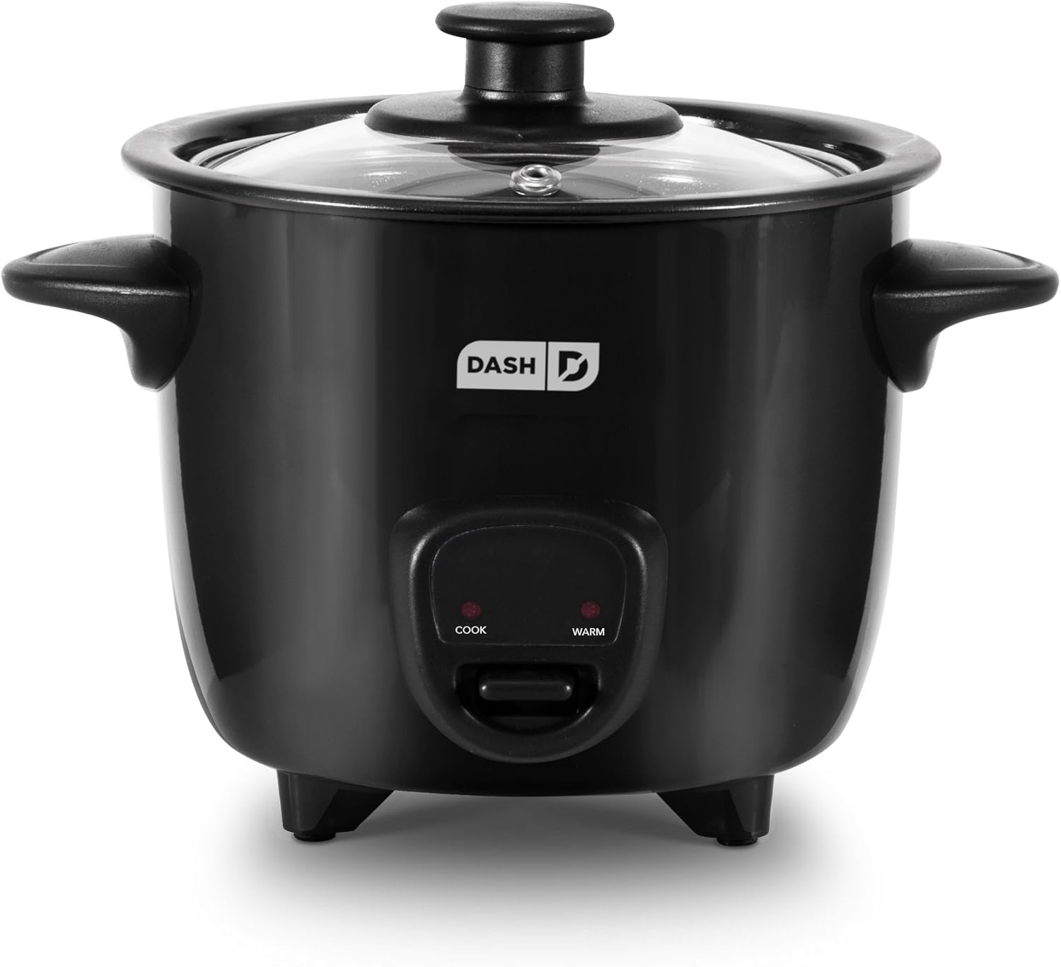 DASH Mini Rice Cooker Steamer with Removable Nonstick Pot, Keep Warm Function & Recipe Guide, .5 Quart, for Soups, Stews, Grains & Oatmeal - Aqua