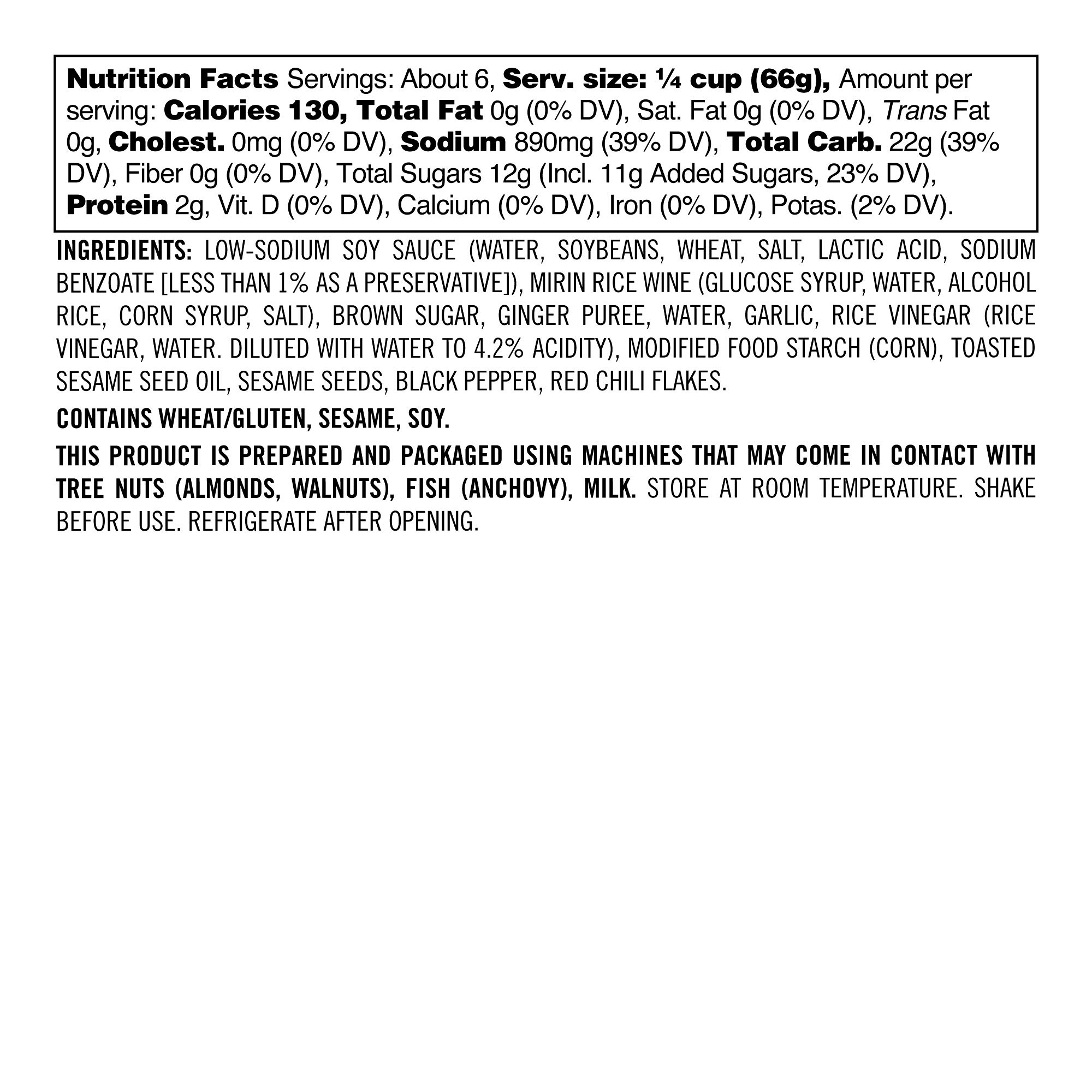 Williams Sonoma Sauté Sauce, Sesame Teriyaki