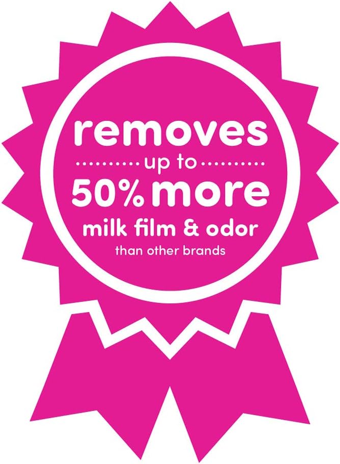 Dapple Baby Bottle Soap, Hypoallergenic Dish Soap for Baby Bottles, Powered by Plants, 1 Pump Included, Packaging May Vary, Fragrance Free, 16.9 Fl Oz (Pack of 3)