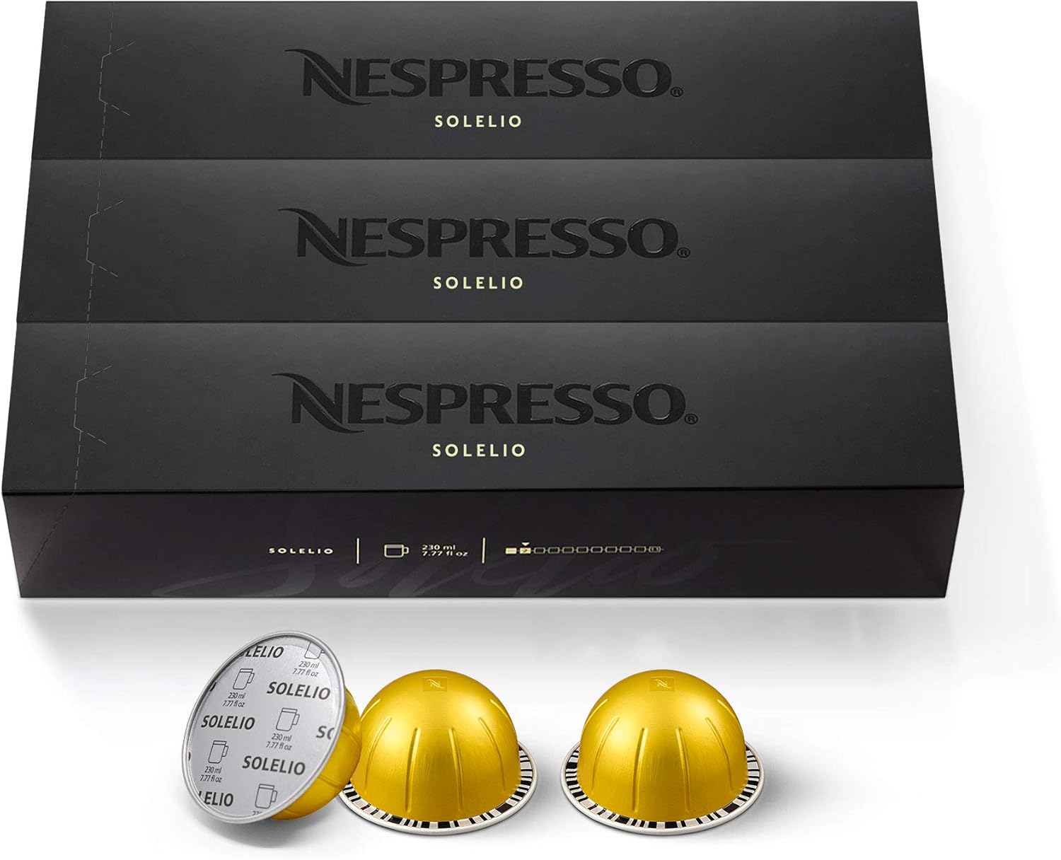 Nespresso Capsules Vertuo, Variety Pack, Medium and Dark Roast Coffee, 30 Count Coffee Pods, Brews 7.8 oz.