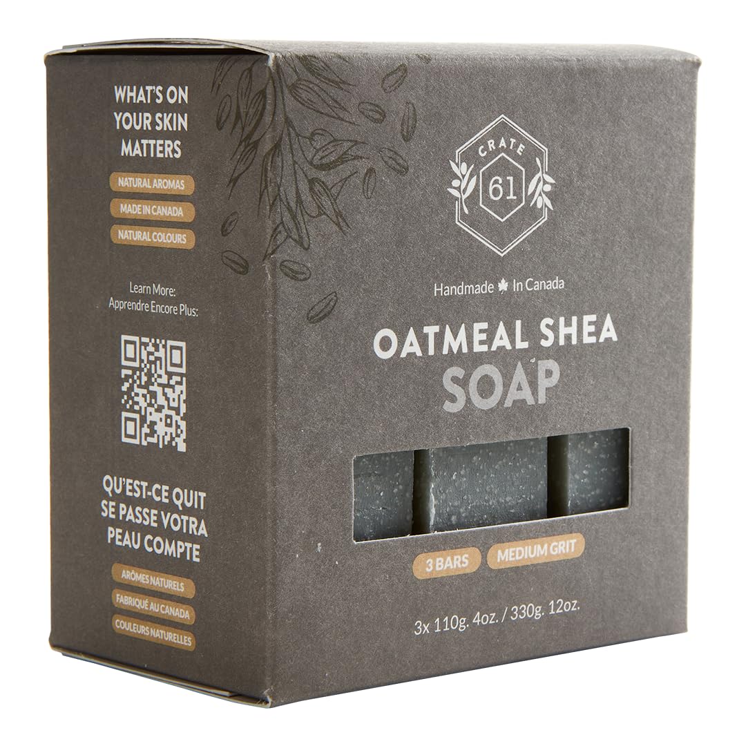 Handmade Vegan Natural Bar Soap Cold Pressed For Face And Body, With Premium Essential Oils, Eucalyptus & Peppermint For Men And Women 3 Pack (Lavender)