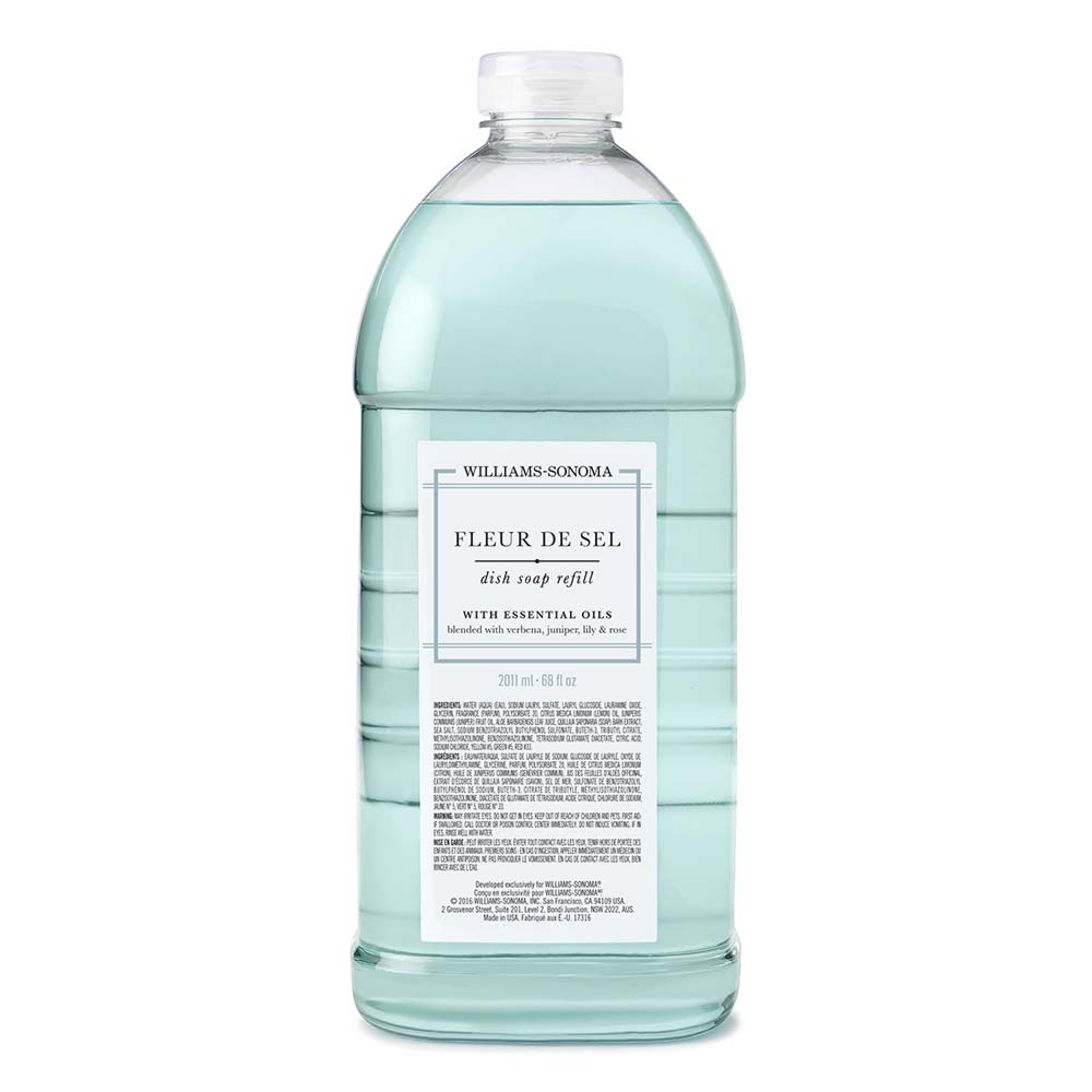 Williams Sonoma Fleur de Sel Dish Soap Refill