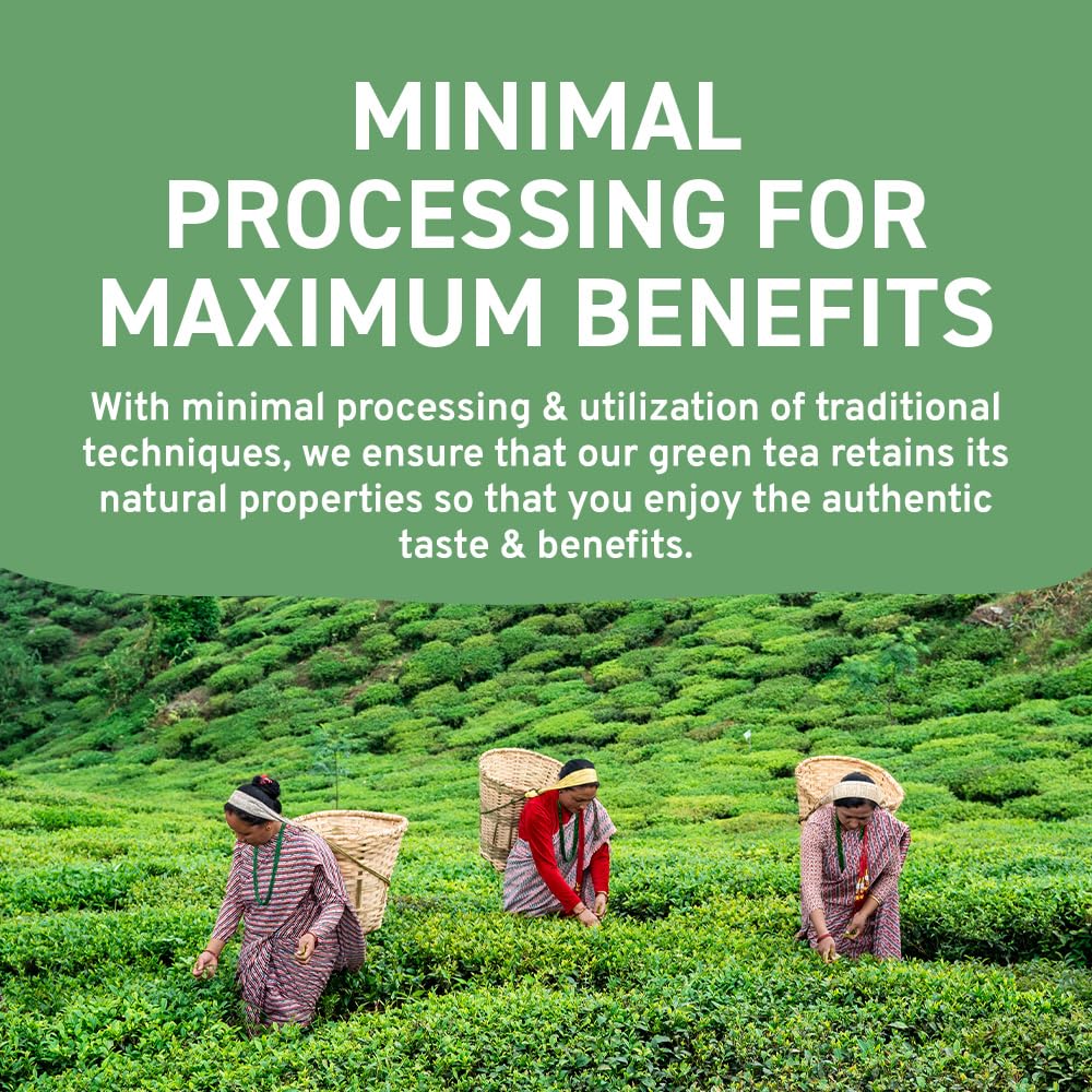 HANDPICK, Peppermint Tea, Eco-Conscious Tea Bags - 100 Count | Caffeine Free, Non-GMO | Minty, Fresh & Cool flavor | Direct From Source