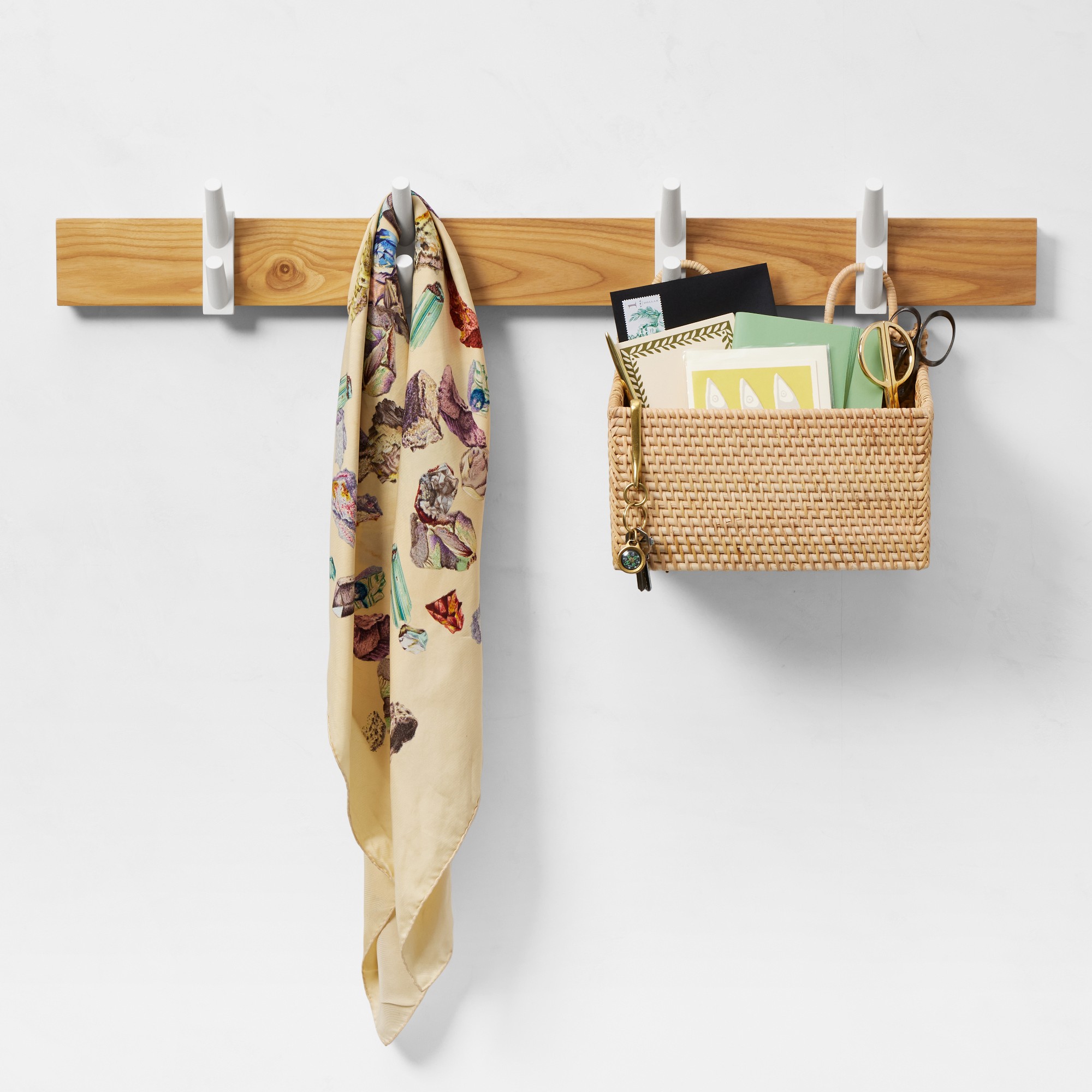 Hold Everything Rack with Sliding Hooks, 32