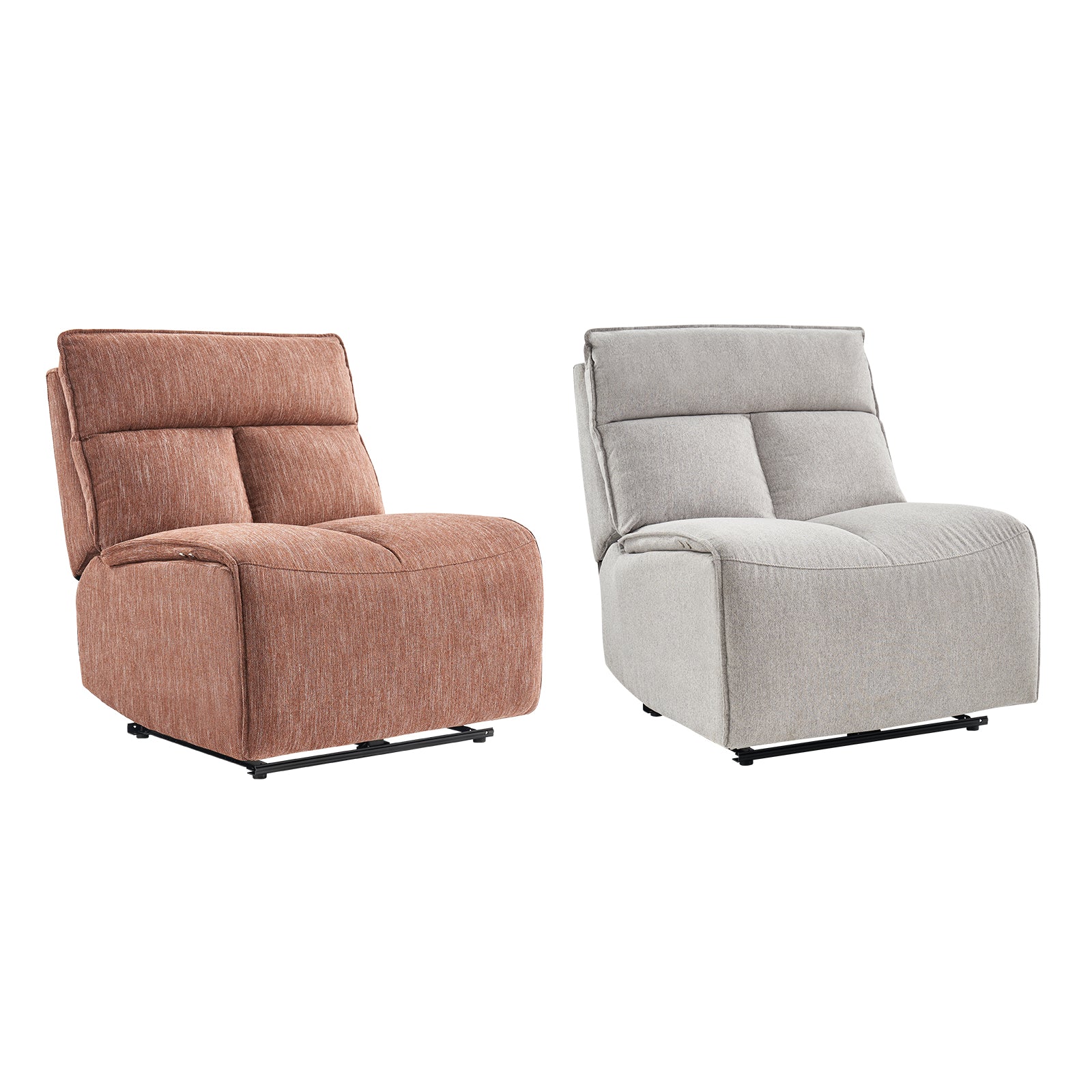 Ruben sectional Sofa with Electric Recliner