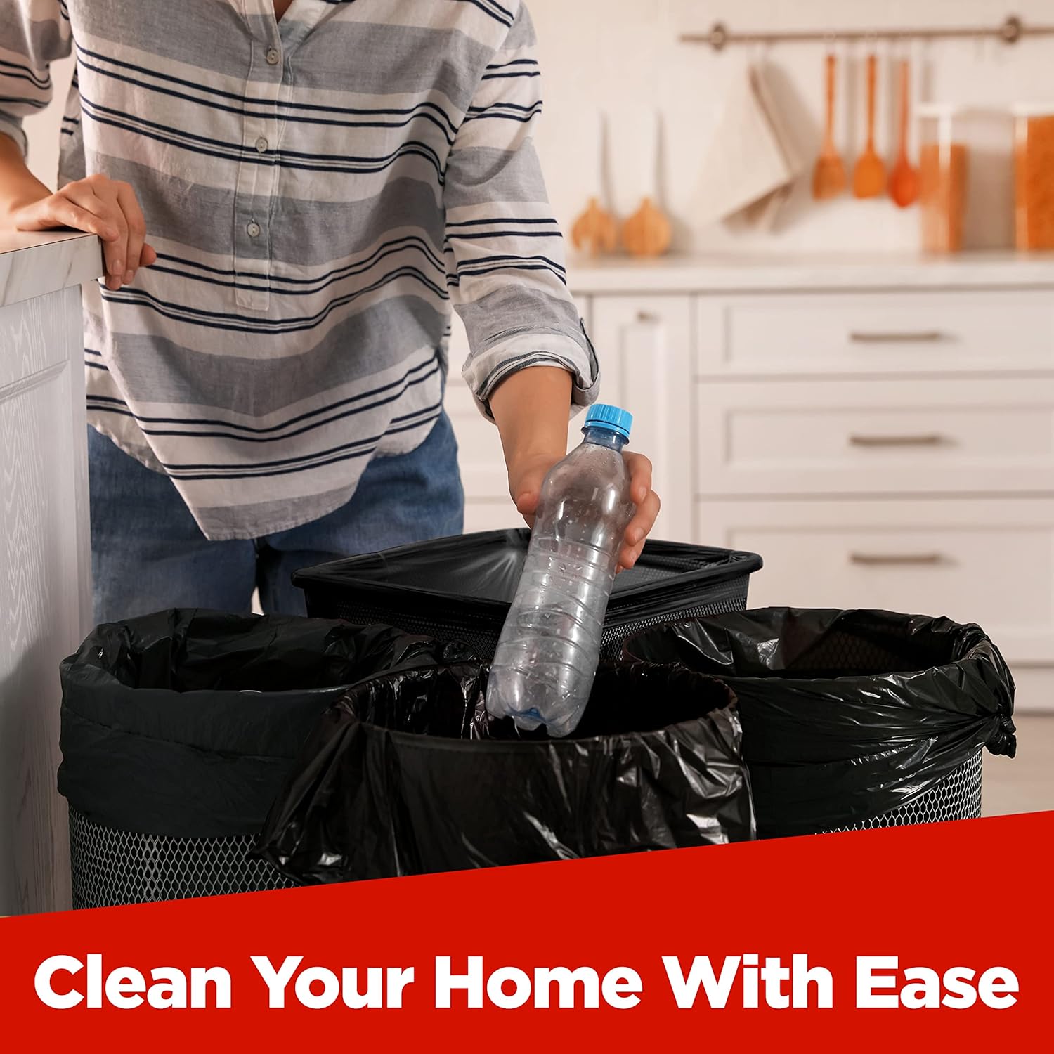 ToughBag 30-33 Gallon Trash Bags, 32 x 38