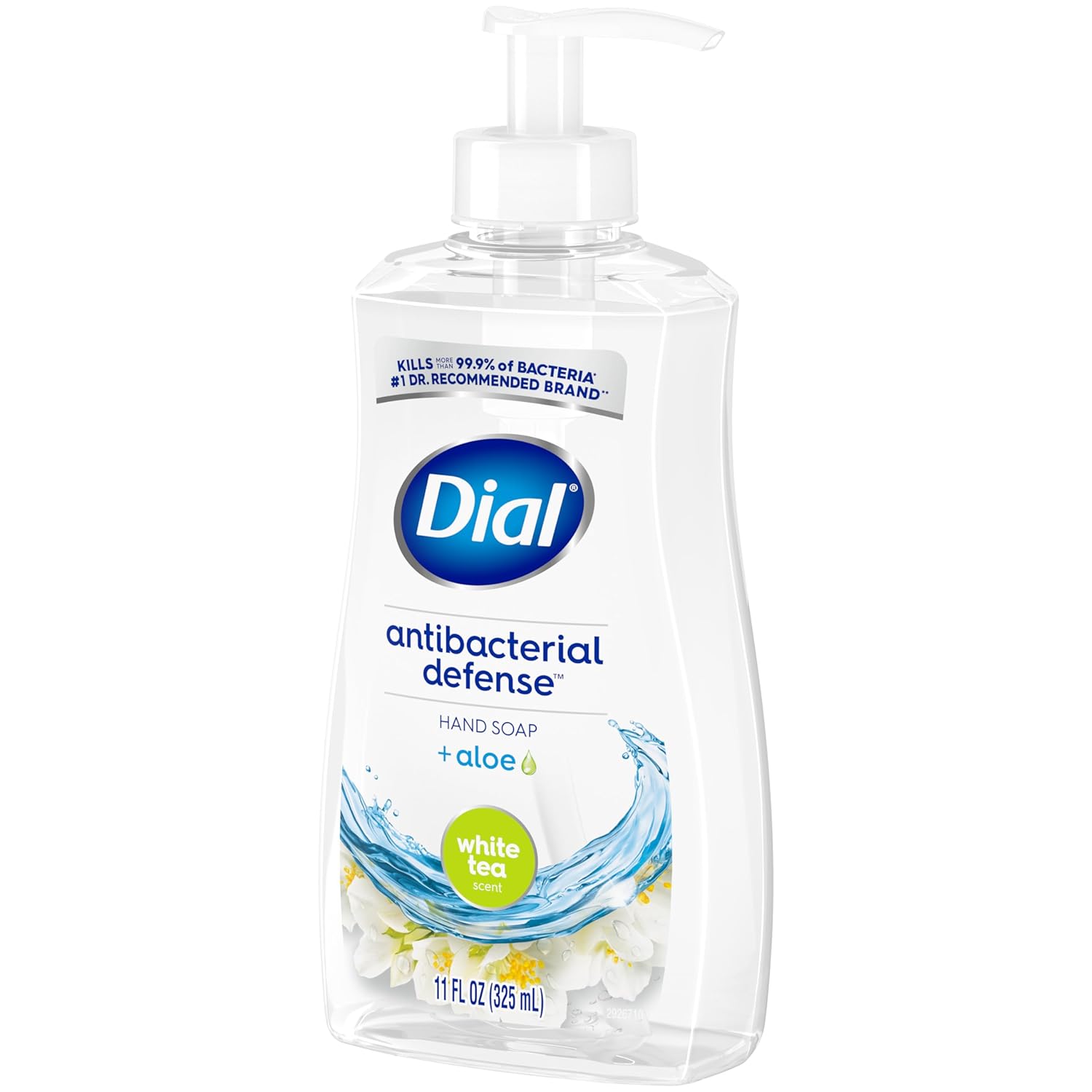 Dial Antibacterial Liquid Hand Soap, Spring Water, 11 fl oz (Pack of 4)