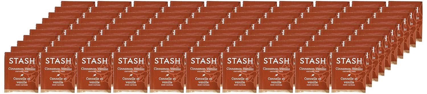 Stash Tea Double Bergamot Earl Grey Black Tea, Box of 100 Tea Bags