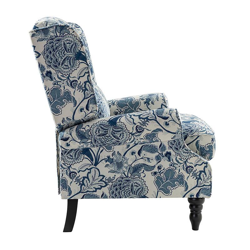 Erdeni Upholstered Manual Wingback Recliner Chair