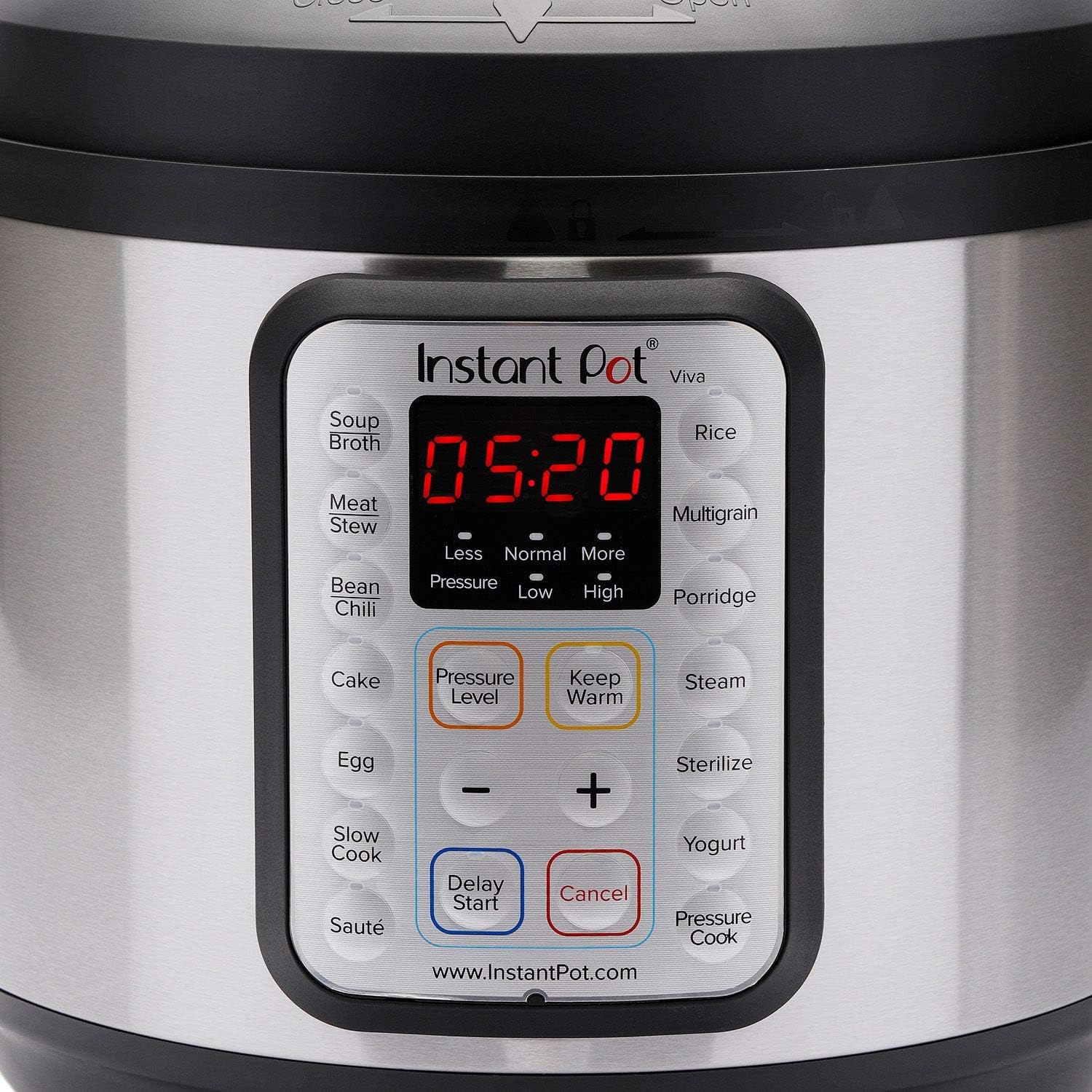 Instant Pot Duo Plus 9-in-1 Electric Pressure Cooker, Slow Cooker, Rice Cooker, Steamer, Sauté, Yogurt Maker, Warmer & Sterilizer, Includes App With Over 800 Recipes, Stainless Steel/Black, 8 Quart