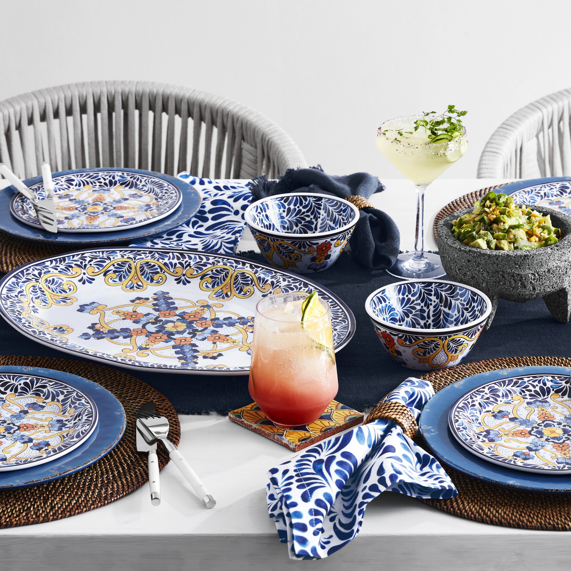 Nito Napkin Rings, Set of 4