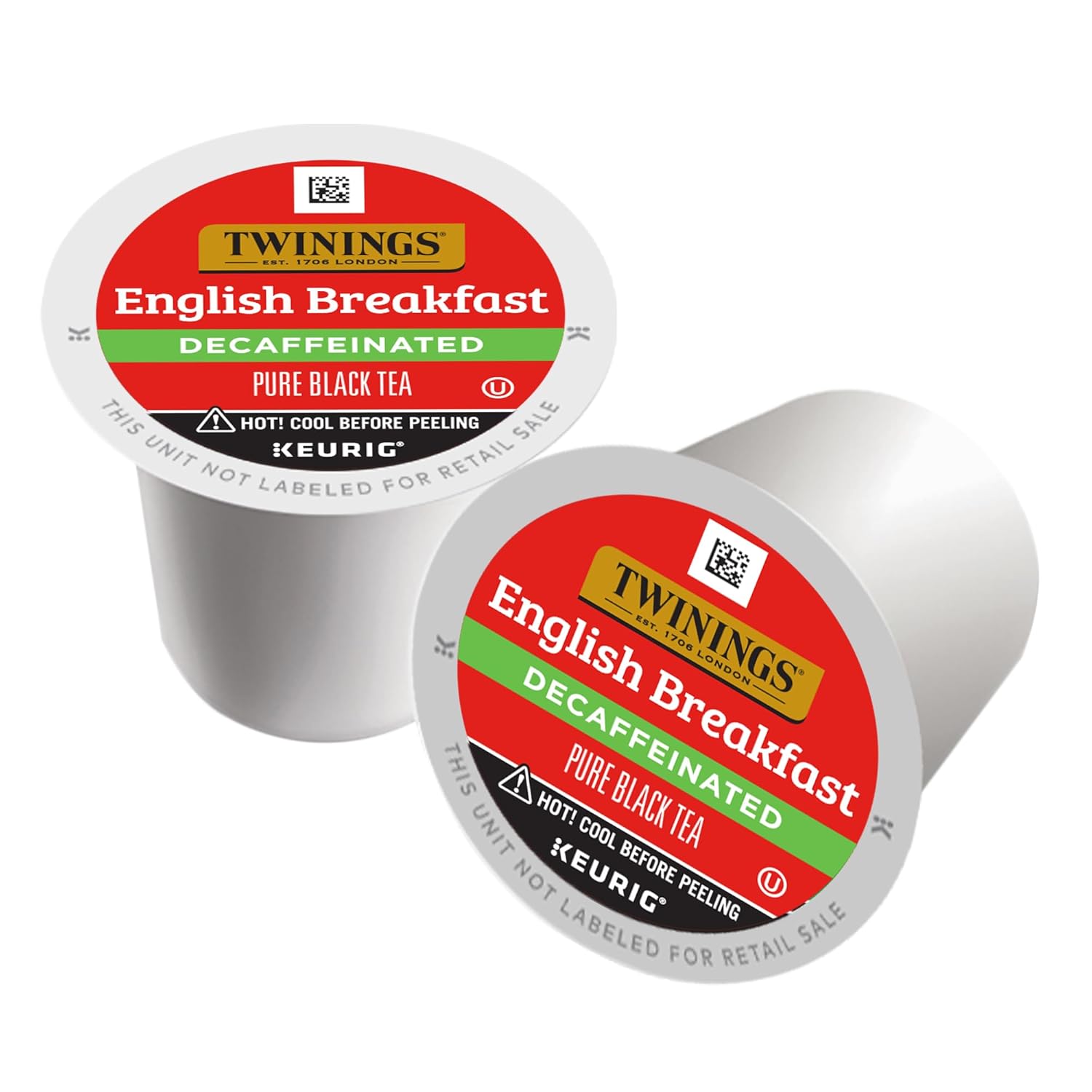 Twinings English Breakfast Black Tea K-Cup Pods for Keurig, 24 Count (Pack of 1), Smooth, Flavourful, Robust, Caffeinated, Enjoy Hot or Iced | Packaging May Vary