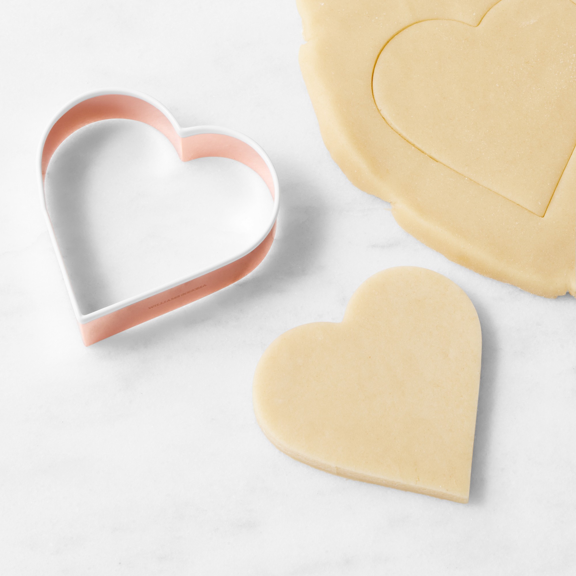 Williams Sonoma Copper Cookie Cutter with Silicone Edge