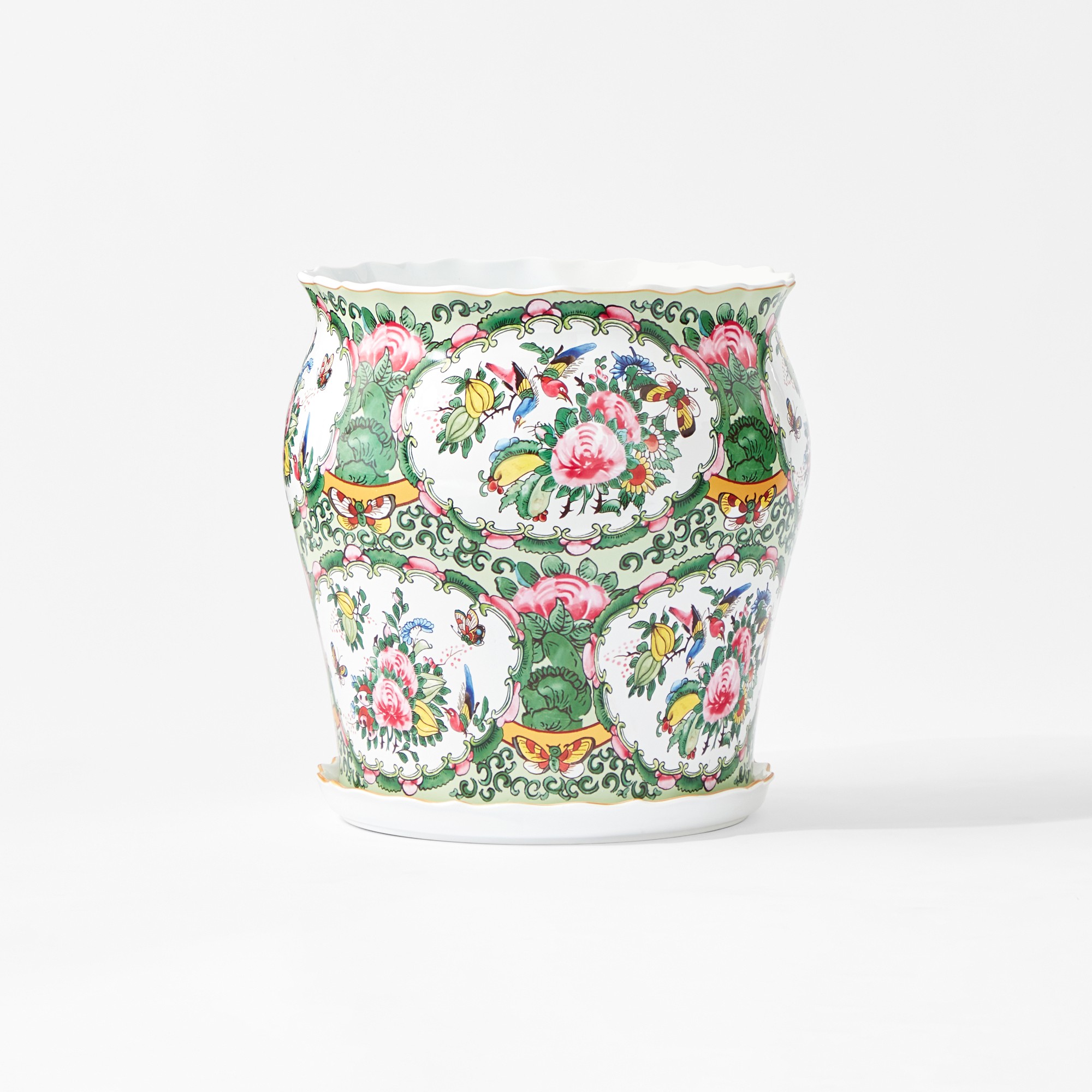 Famille Rose Planter Collection