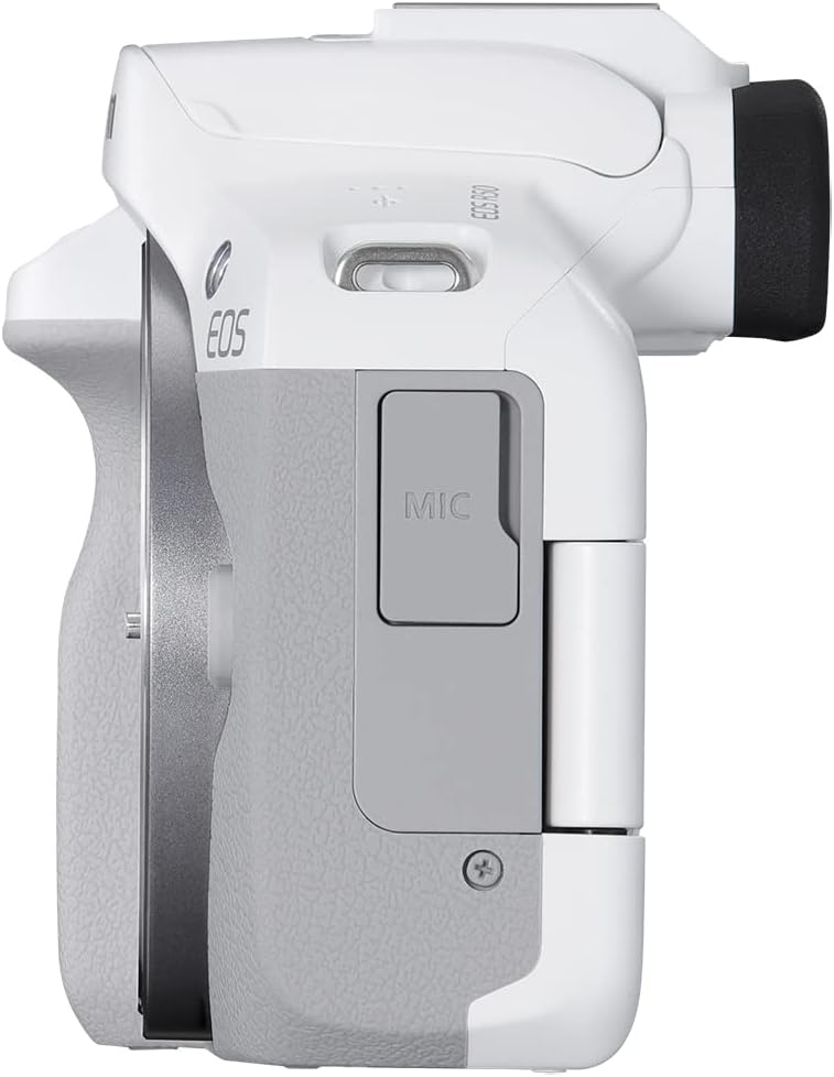 Canon EOS R50 Mirrorless Camera RF-S18-45mm F4.5-6.3 is STM Lens Kit, 24.2 Megapixel CMOS (APS-C) Sensor, 4K Video, Hybrid Camera, Photo and Video, Vlogging, Content Creator, RF Mount, Black