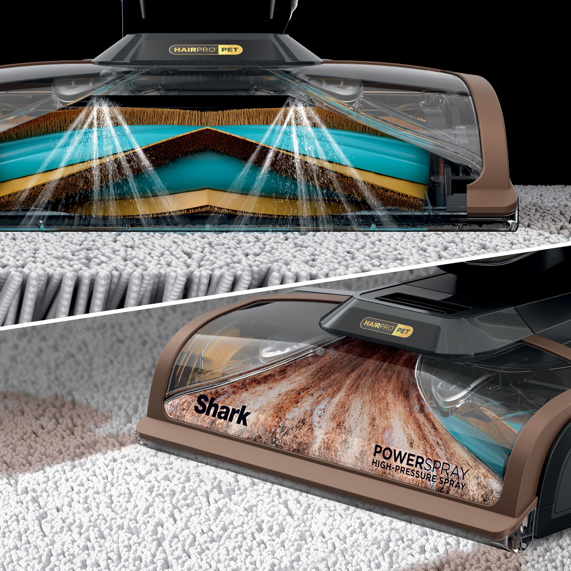 Shark® CarpetXpert™ with Stainstriker™ Upright Deep Carpet Cleaner EX301