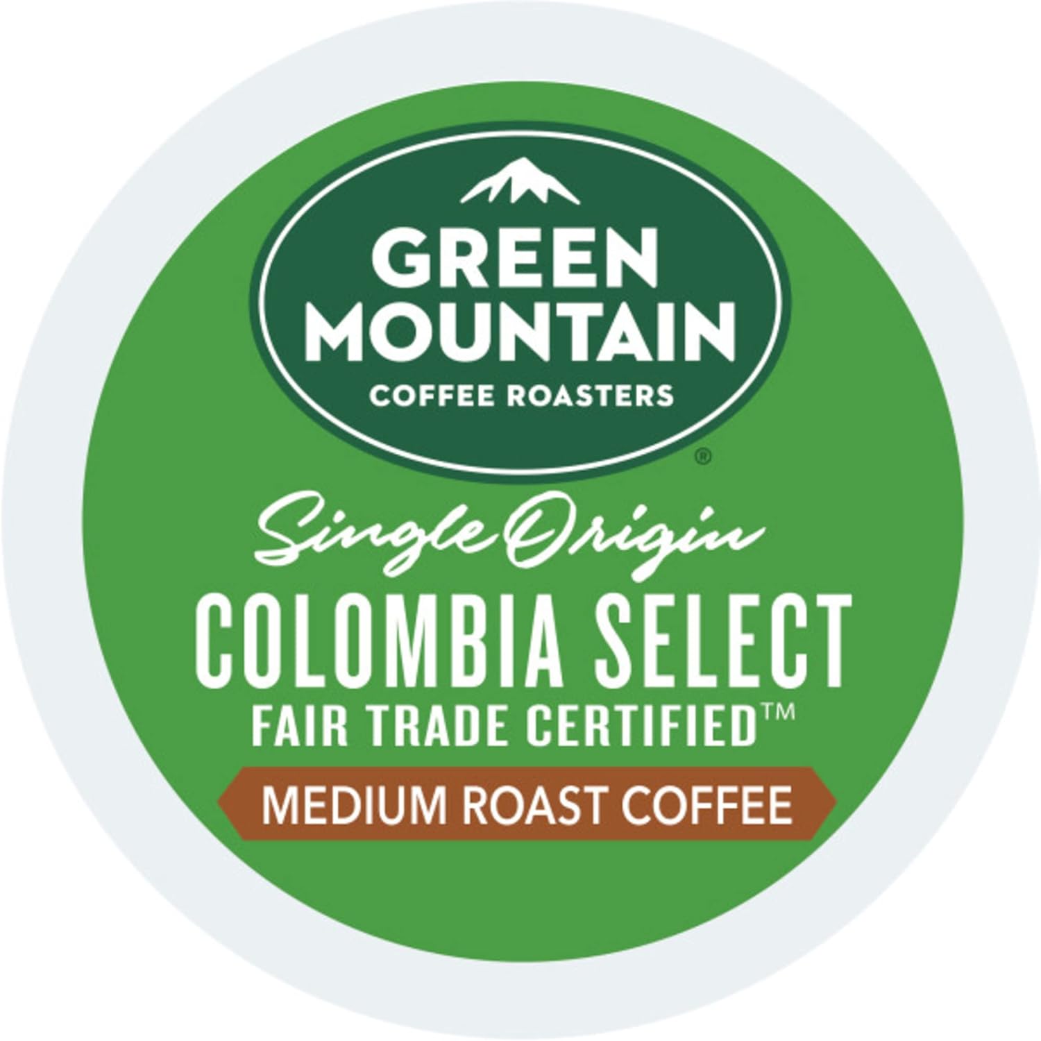 Green Mountain Coffee Roasters Half Caff Keurig Single-Serve K-Cup pods, Medium Roast Coffee, 72 Count (6 Packs of 12)