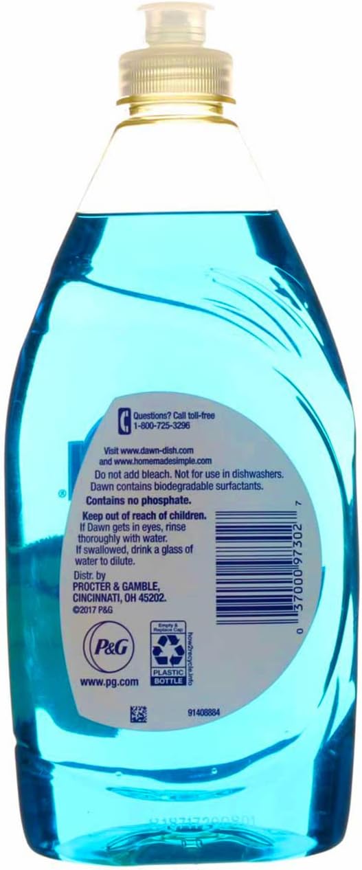 Dawn Dish Soap Ultra Dishwashing Liquid, Dish Soap Refill, Original Scent, 56 Fl Oz (Pack of 2)