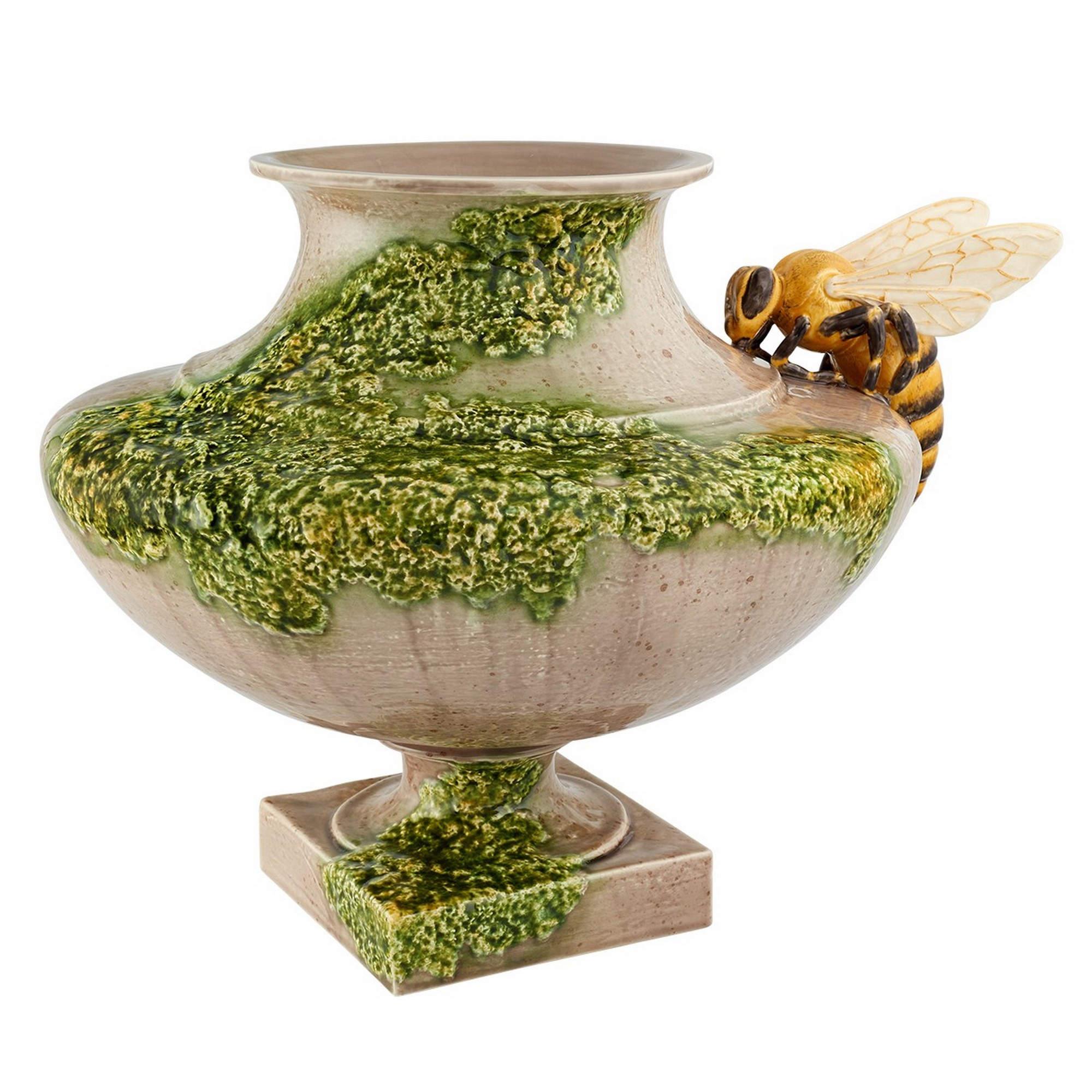 Bordallo Pinheiro The Meaning Vase with Bee