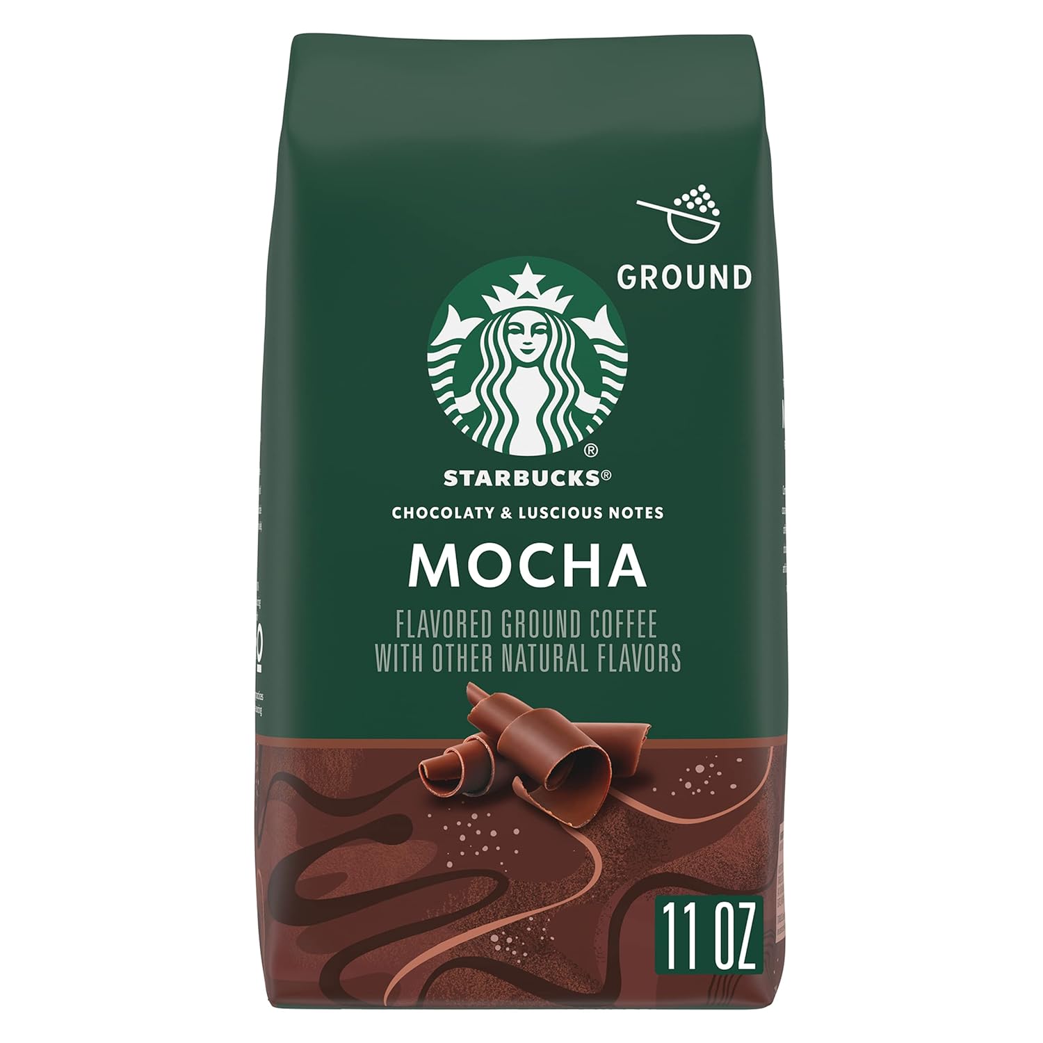 Starbucks Ground Coffee, Medium Roast Coffee, Pike Place Roast, 100% Arabica, 1 Bag (28 Oz)