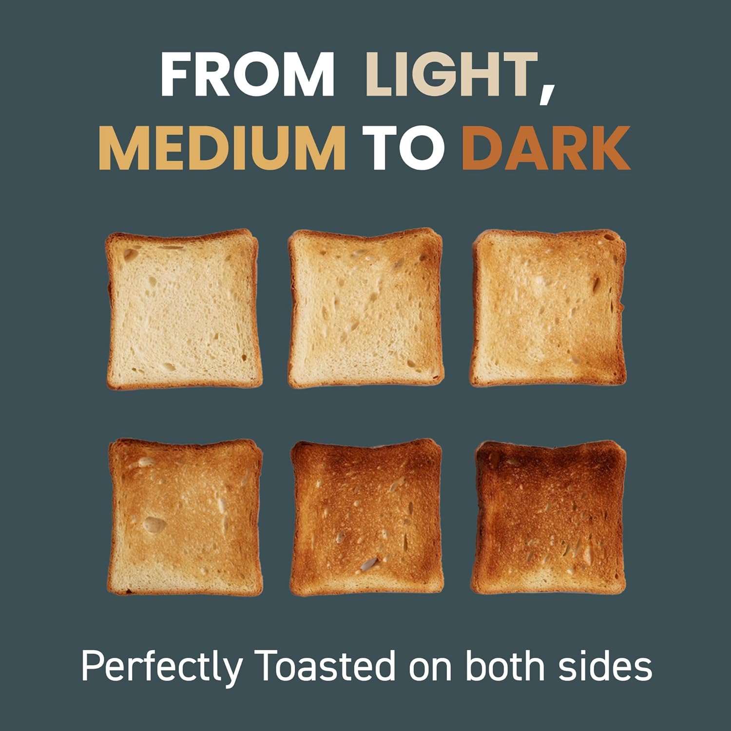 Elite Gourmet ECT-3100 Long Slot 4 Slice Toaster, Reheat, 6 Toast Settings, Defrost, Cancel Functions, Built-in Warming Rack, Extra Wide Slots for Bagels & Waffles, Stainless Steel & Black