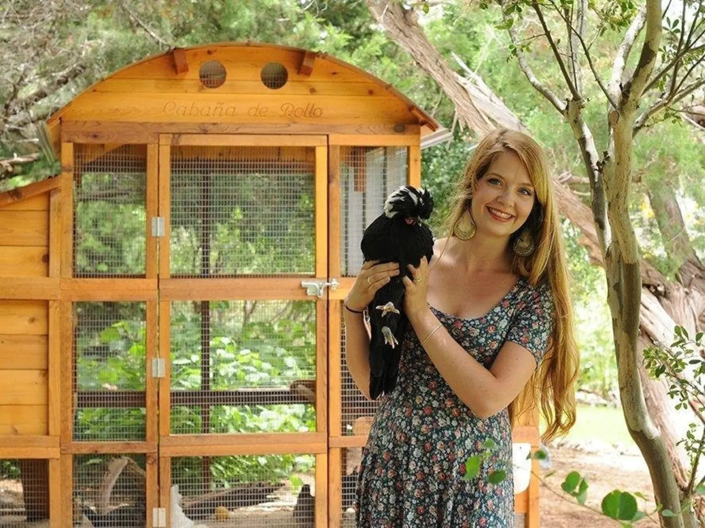 Walk-In Coop domed chicken house