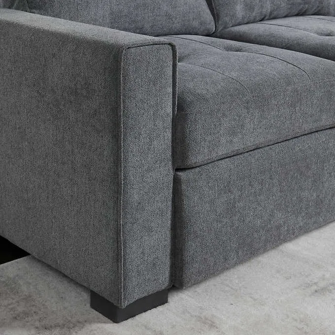 Kendale Sleeper Sofa with Storage Chaise