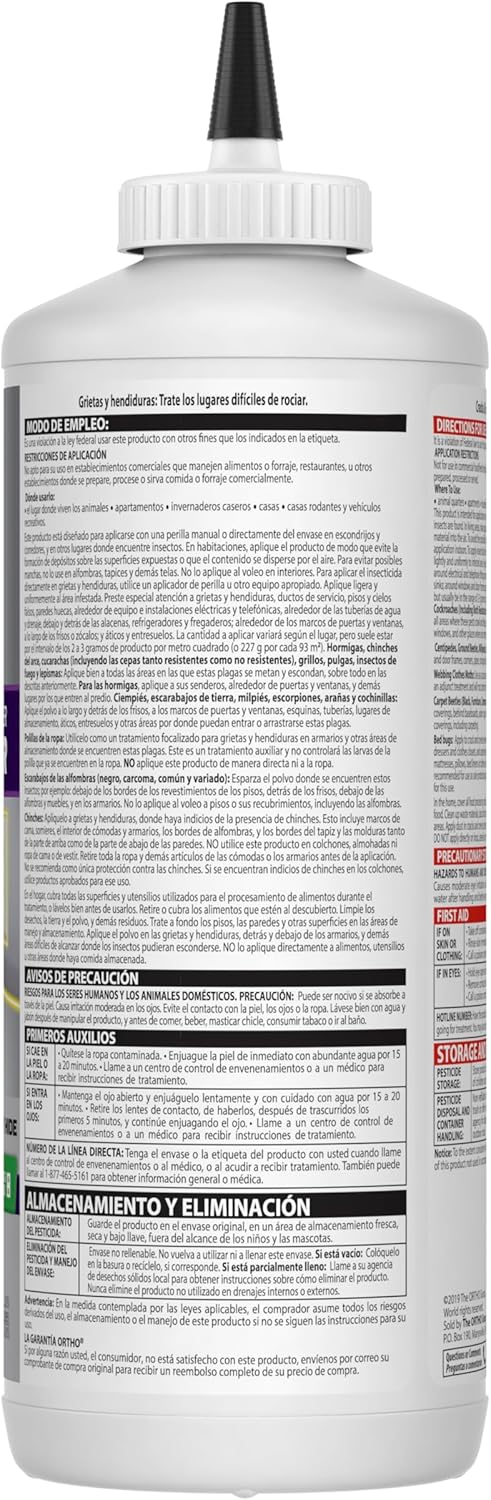 Ortho Home Defense Max Bed Bug, Flea and Tick Killer - With Ready-to-Use Comfort Wand, Kills Bed Bugs and Bed Bug Eggs, Bed Bug Spray Also Kills Fleas and Ticks, 1 gal.
