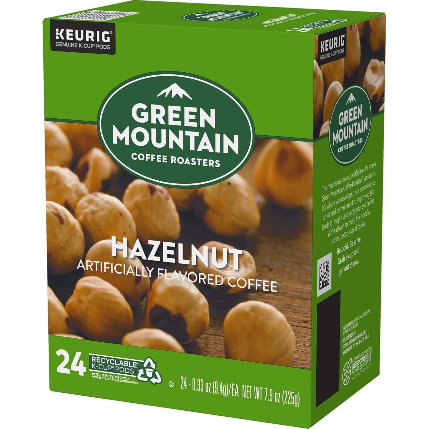 Green Mountain Coffee Roasters Caramel Vanilla Cream Keurig Single-Serve K-Cup pods, Light Roast Coffee, 72 Count (6 Packs of 12)