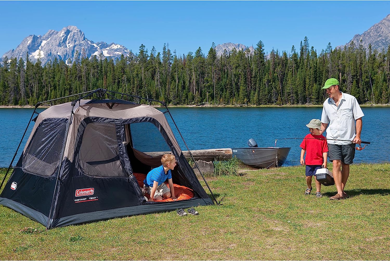 Coleman Camping Tent with Instant Setup