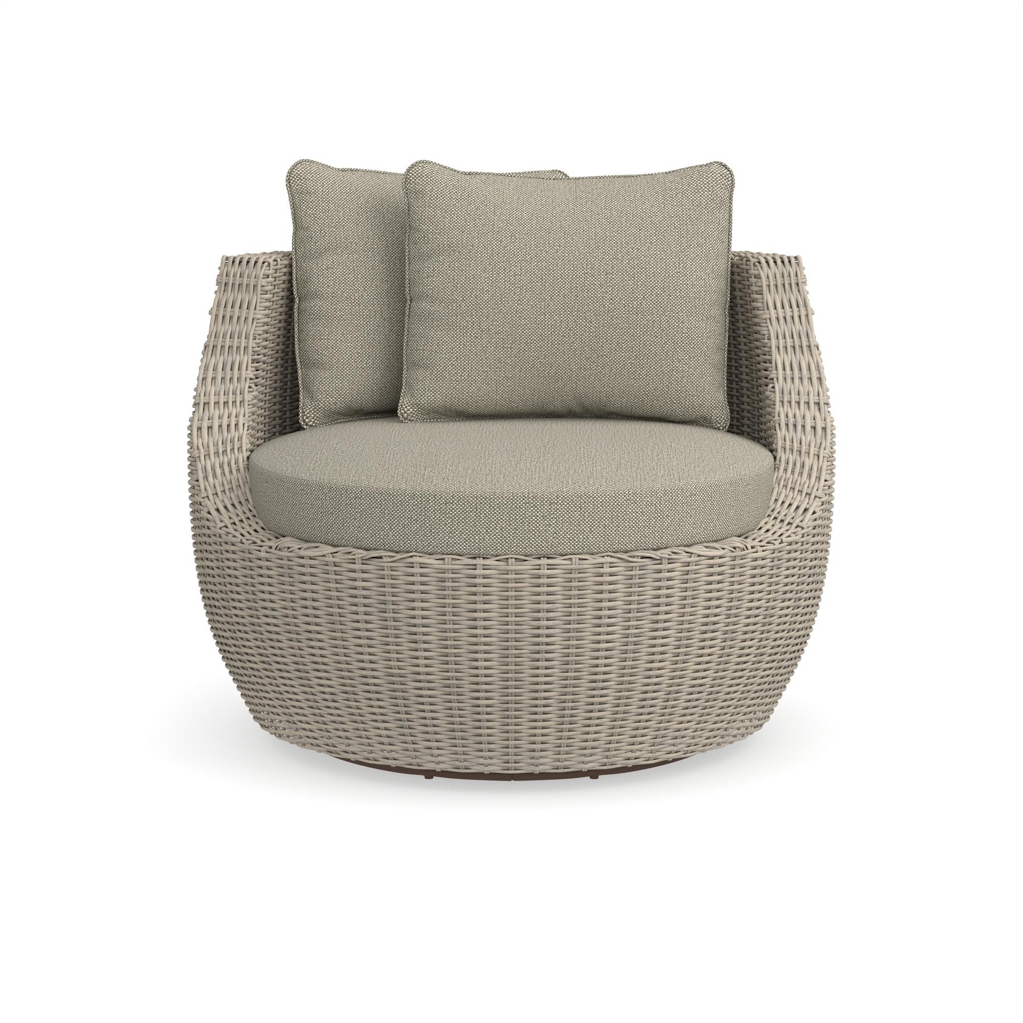 San Clemente Curved Swivel Chair Cushions