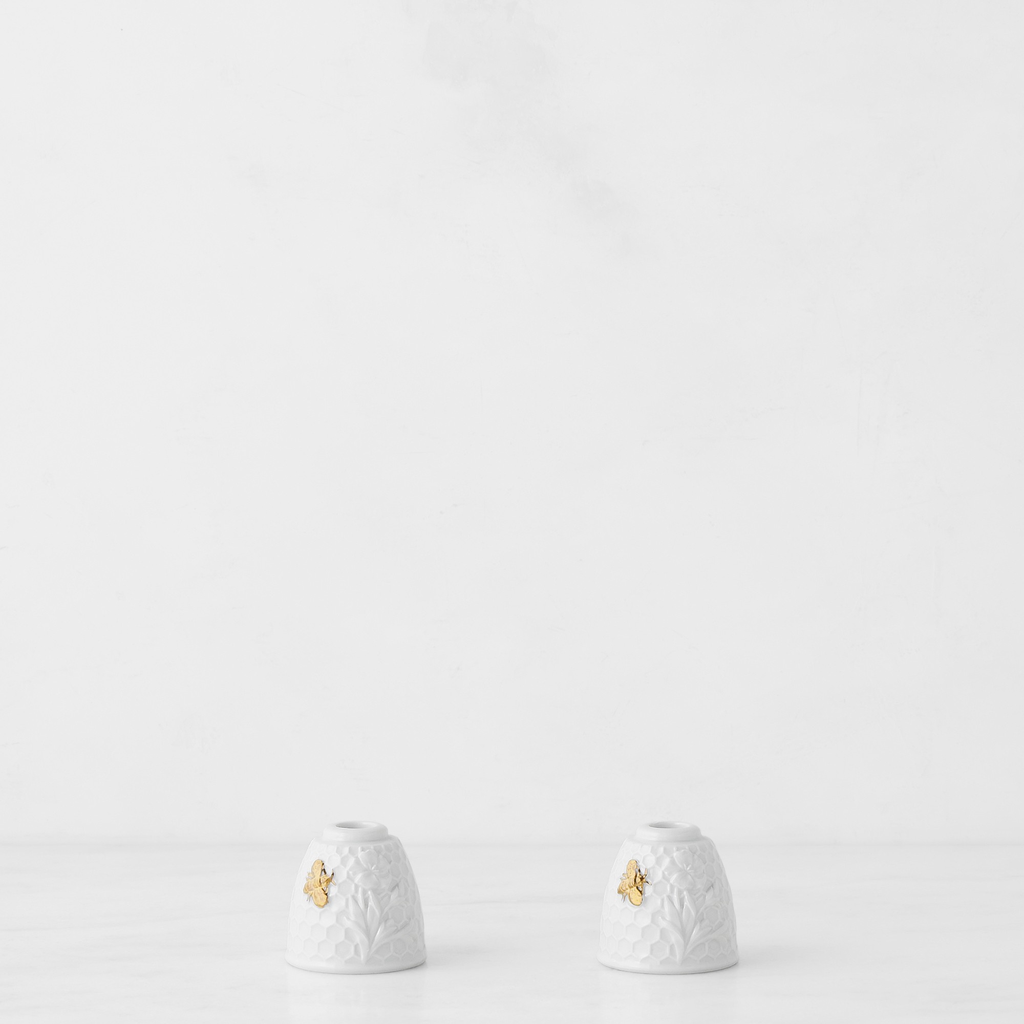 Honeycomb Tiny Taper Holders, Set of 2