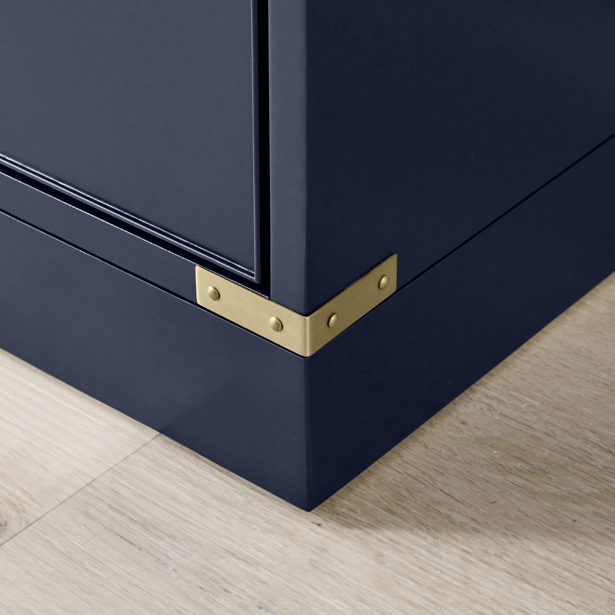 Campaign 3-Drawer Nightstand (30