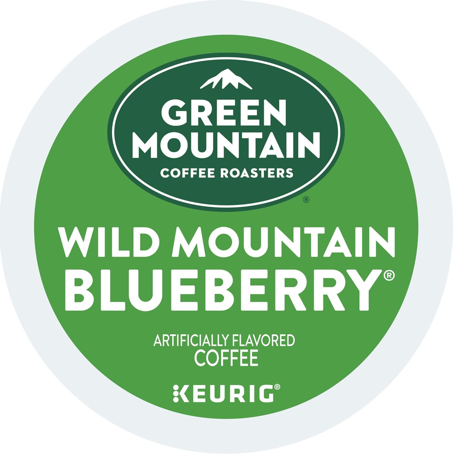 Green Mountain Coffee Roasters Caramel Vanilla Cream Keurig Single-Serve K-Cup pods, Light Roast Coffee, 72 Count (6 Packs of 12)